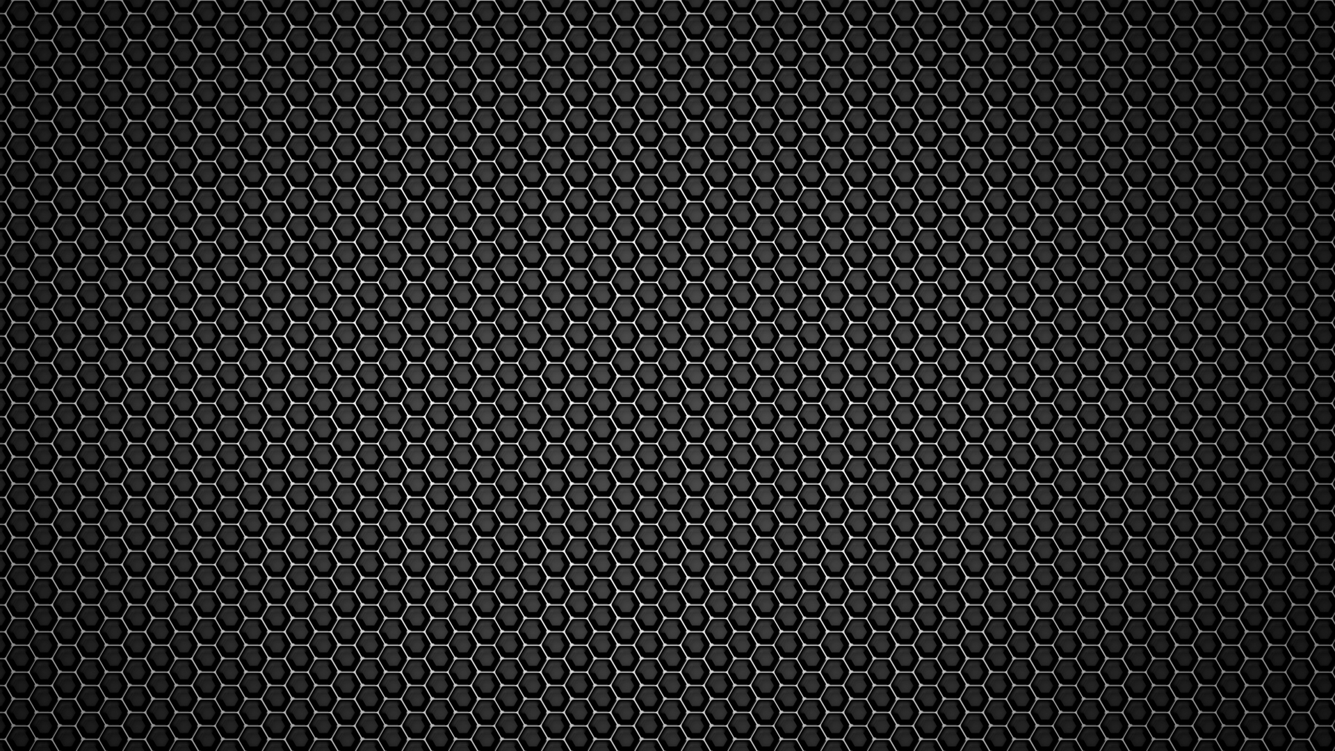 Pattern Metal Dark Background Hexagon 1920x1080
