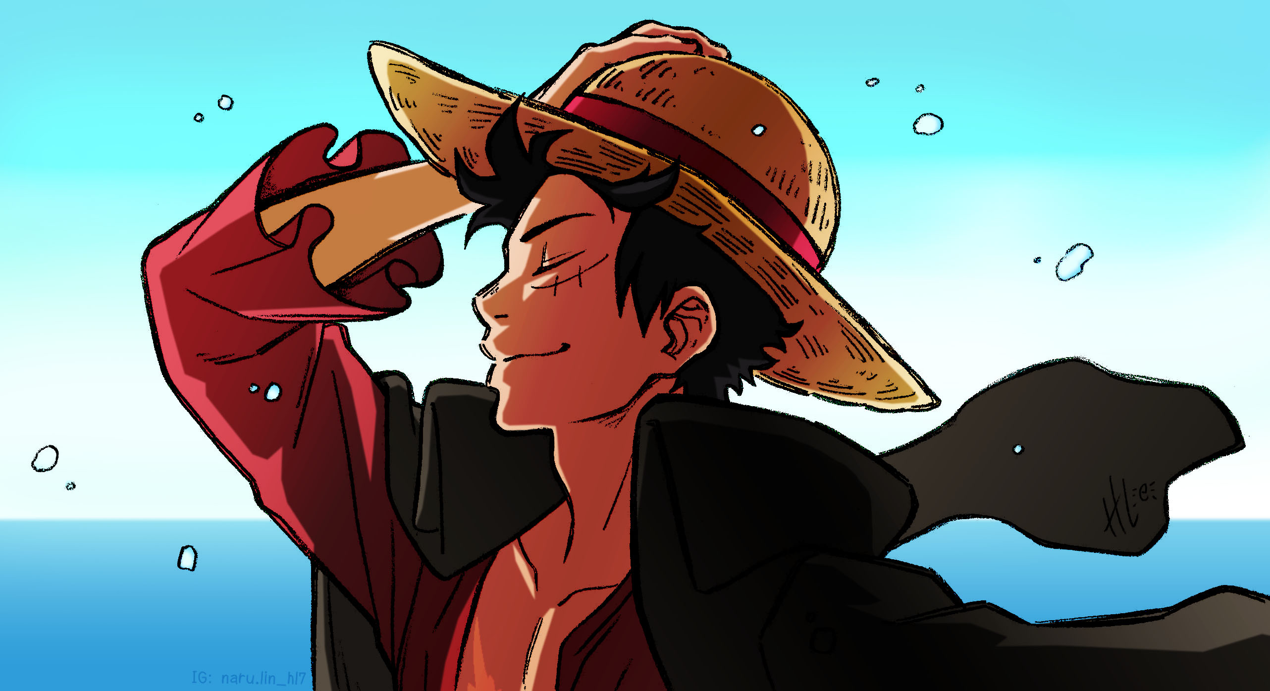 Monkey D Luffy One Piece Two Years Later 2564x1395