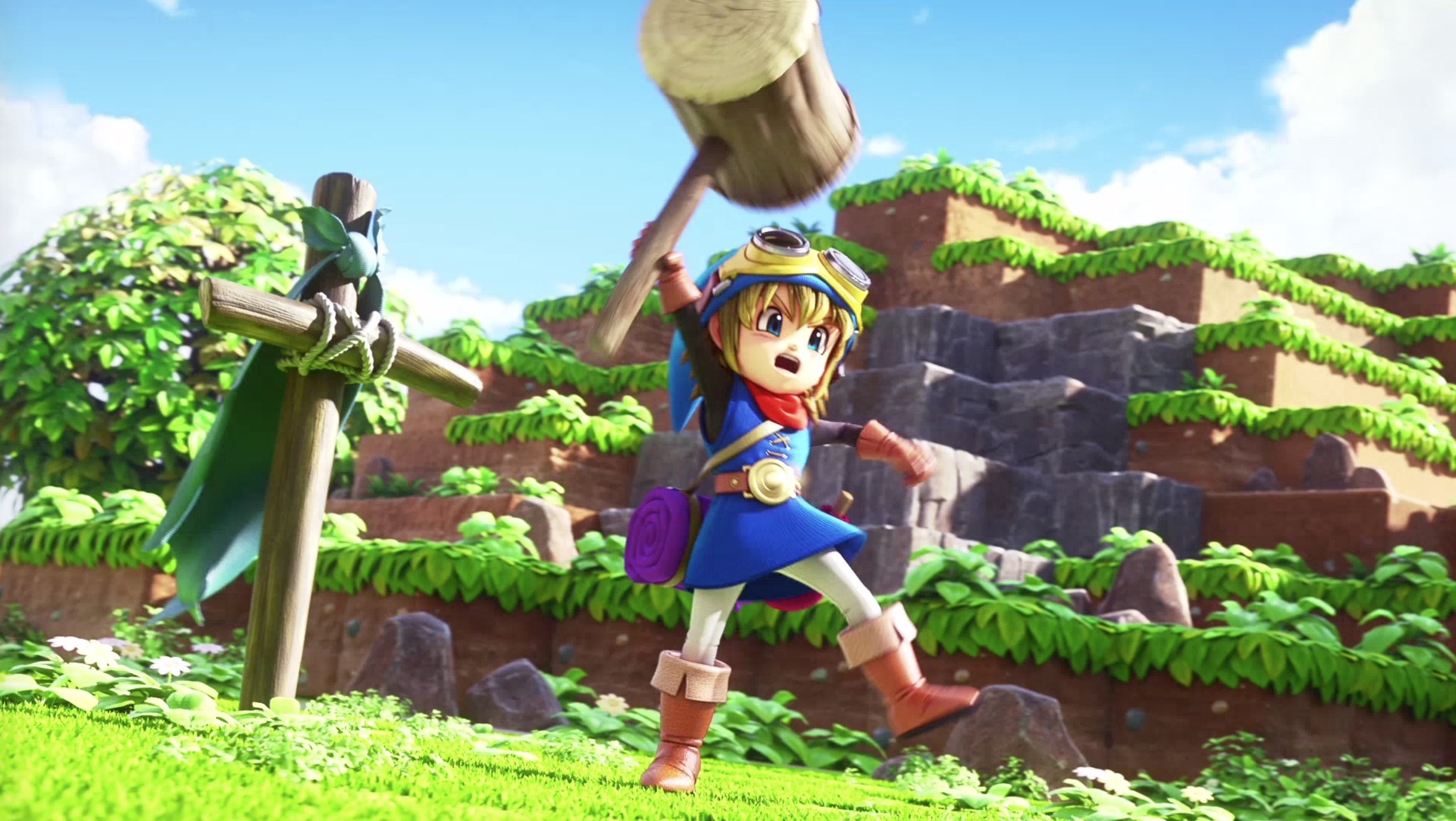 Video Game Dragon Quest Builders 2461x1388