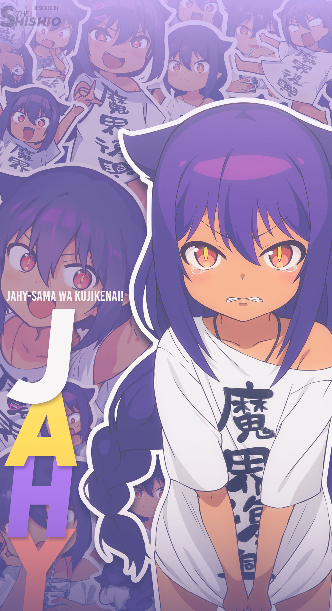 Jahy Jahy Sama Wa Kujikenai Chibi Collage Anime Girls 1113x2048