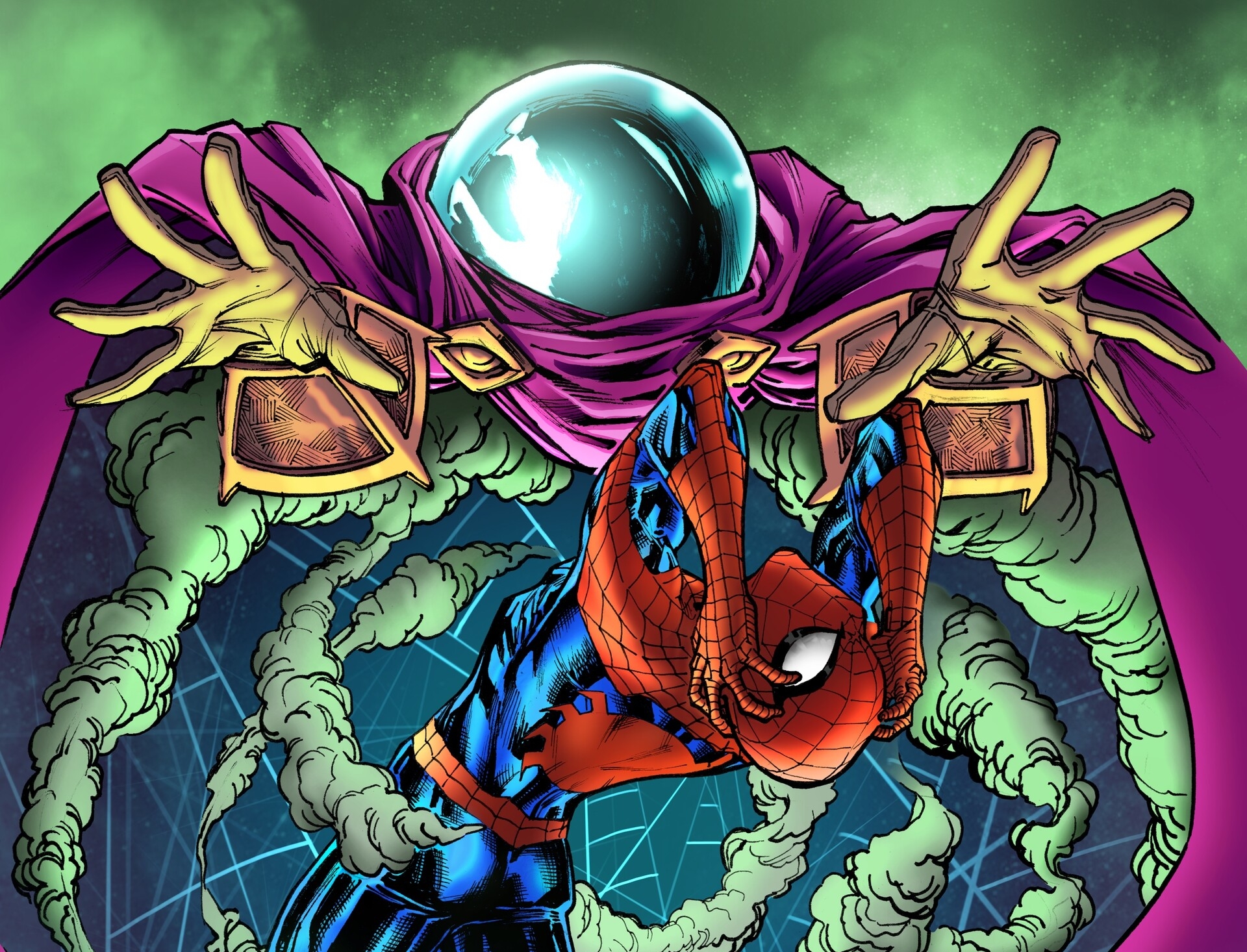 Marvel Comics Spider Man Mysterio Marvel Comics 1920x1466