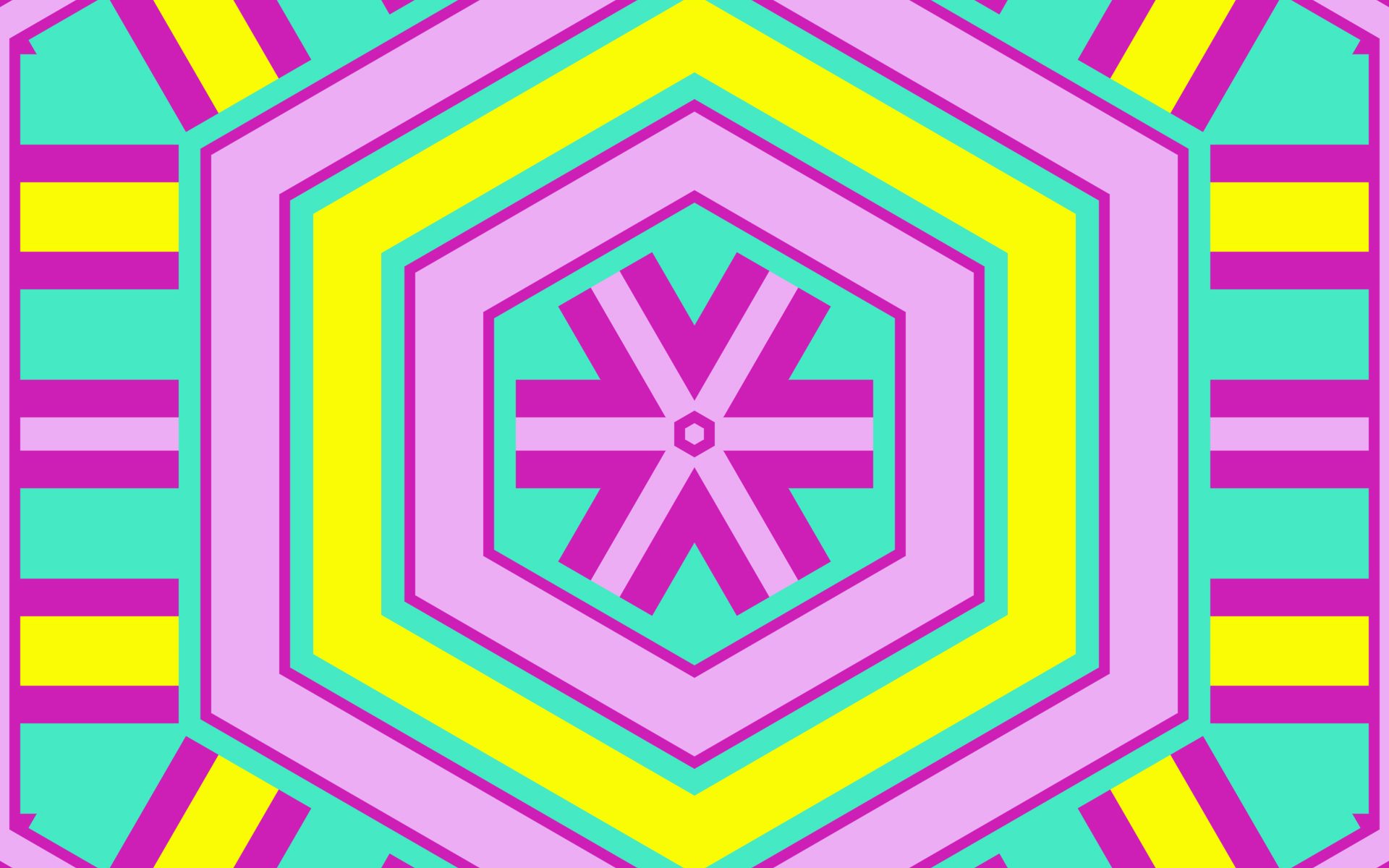 Geometry Colorful Digital Art 1920x1200
