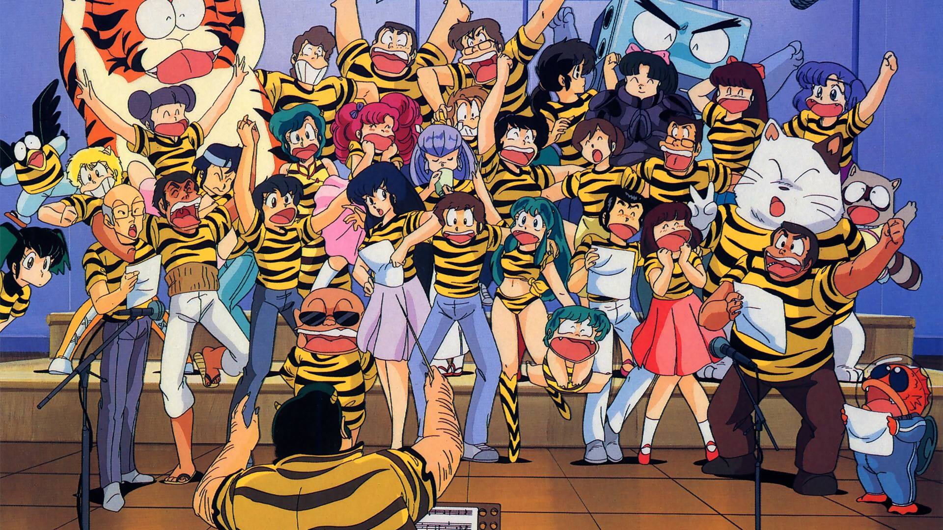 Urusei Yatsura Lum Invader Anime Girls 1920x1080