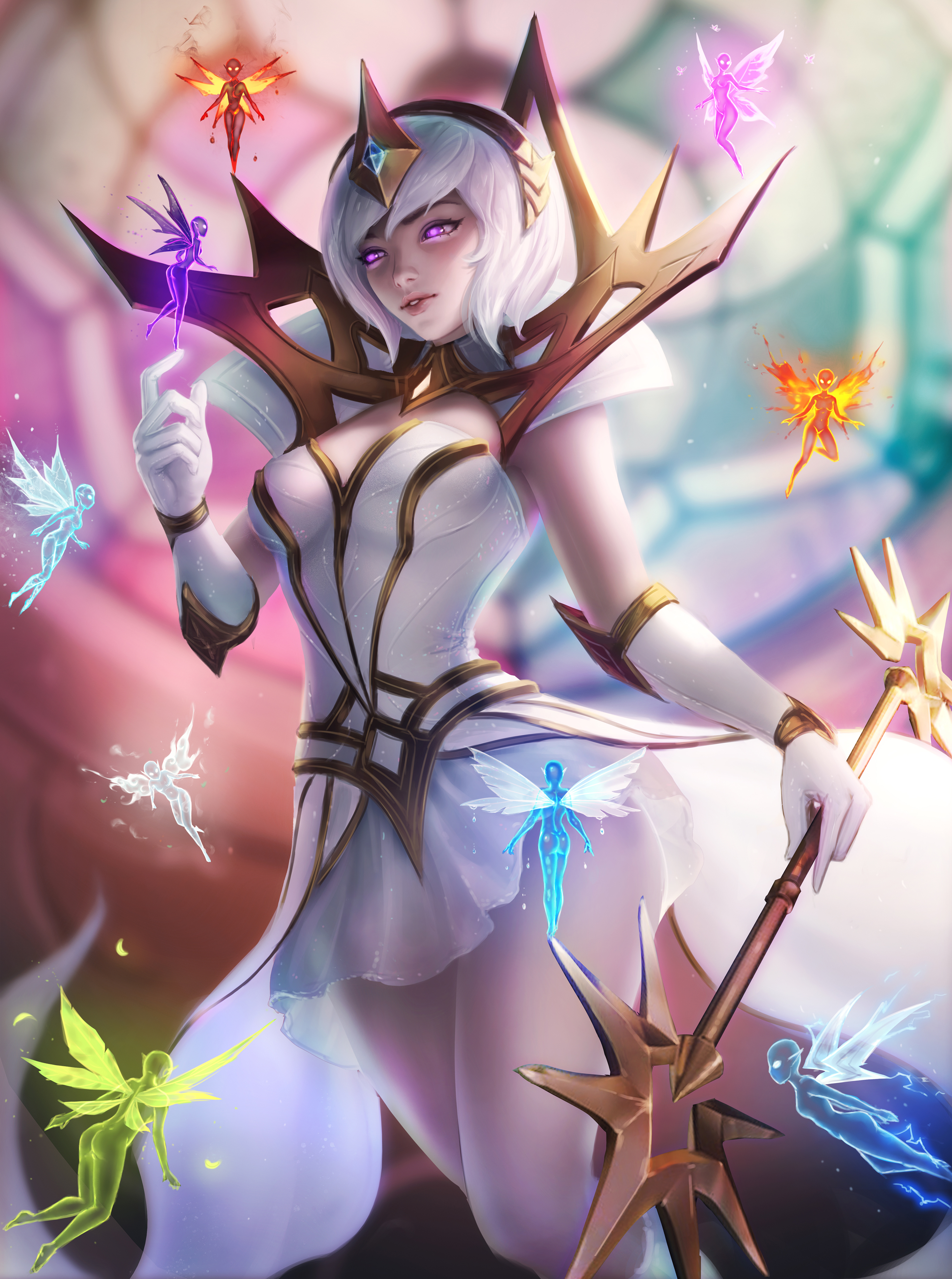 Lux League Of Legends League Of Legends Video Games Video Game Girls Fan Art Video Game Characters P 2978x4000