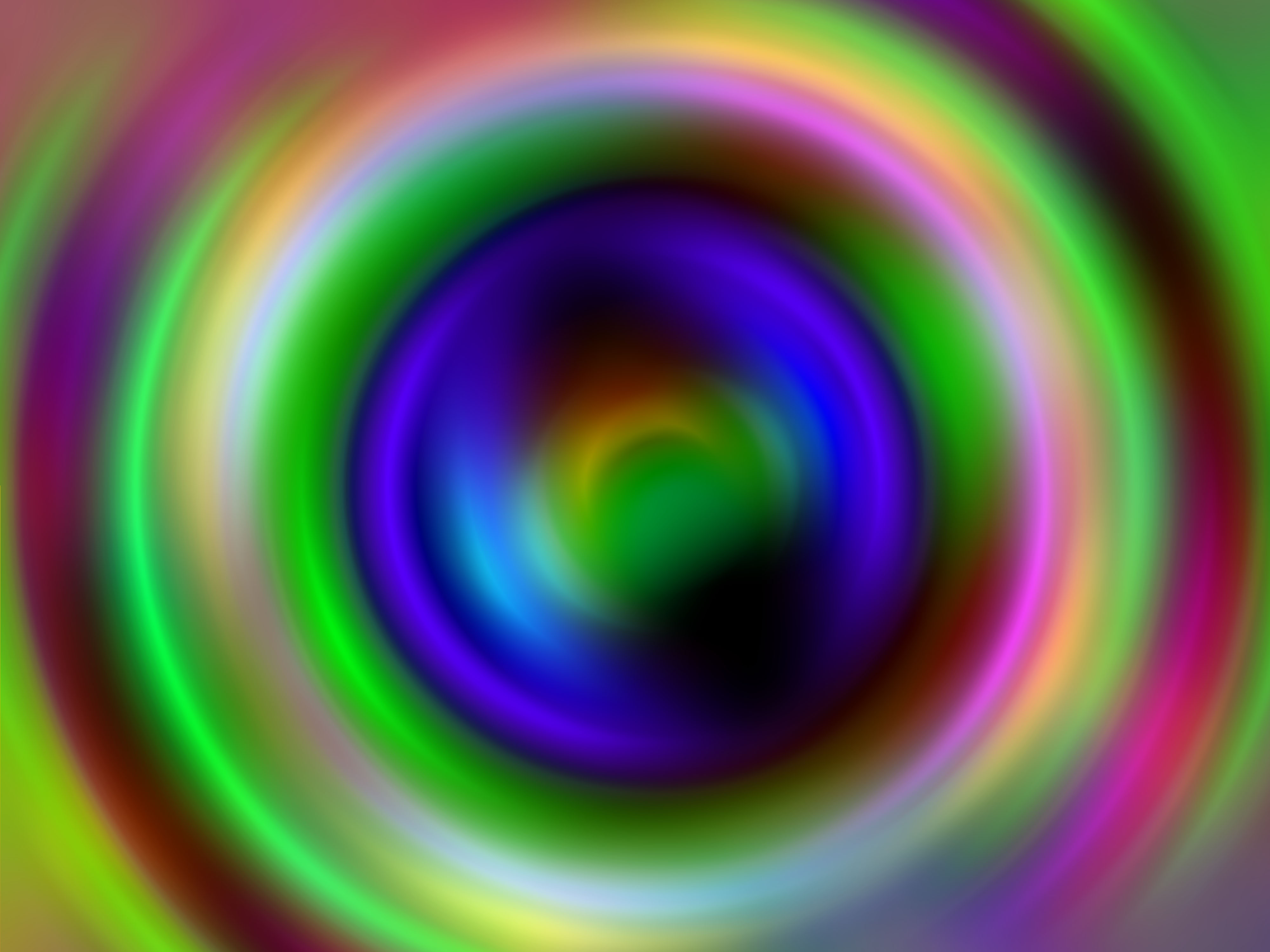 Colorful Digital Art Circle 4000x3000