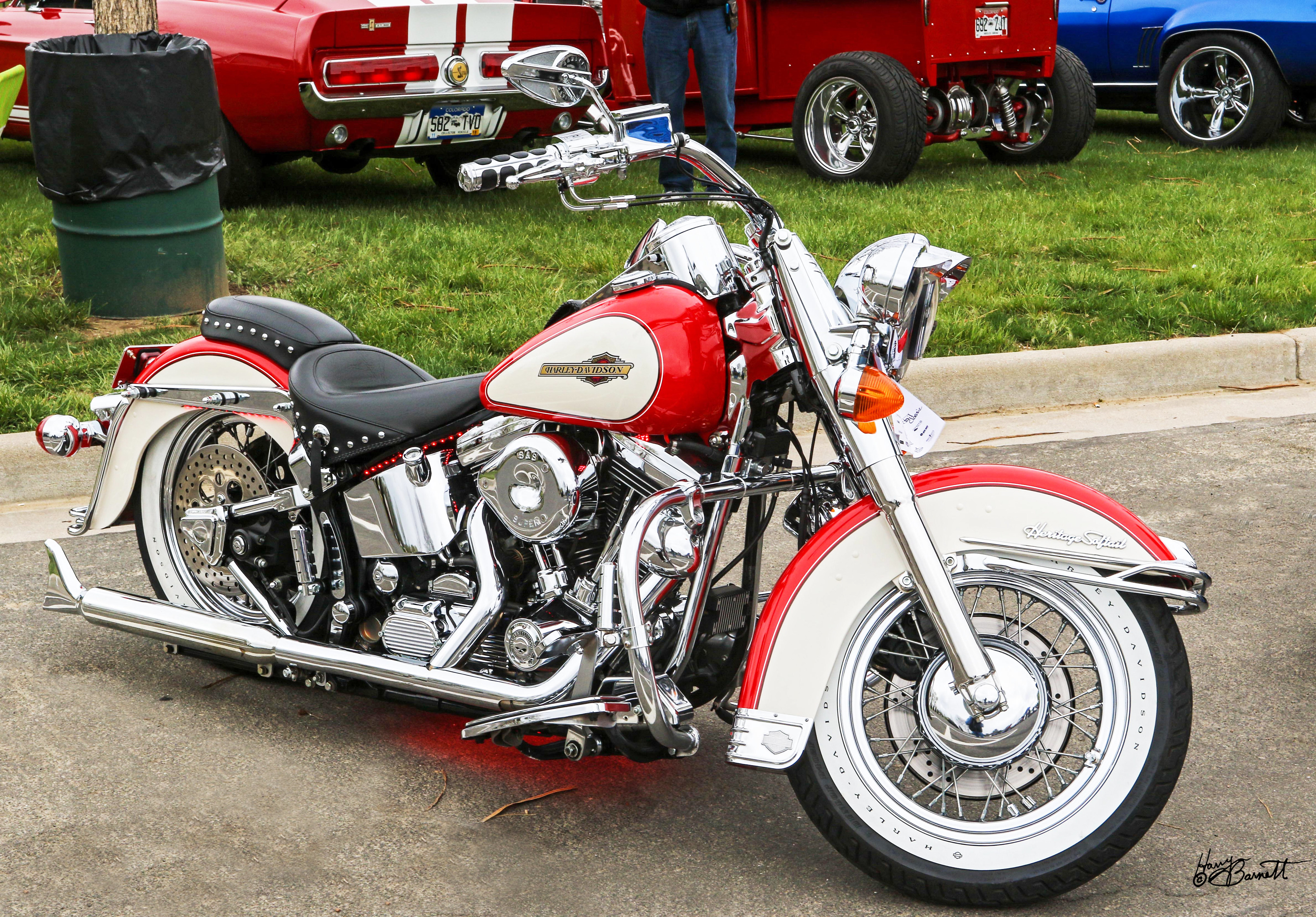 Motorcycle Custom Made Harley Davidson 4096x2855