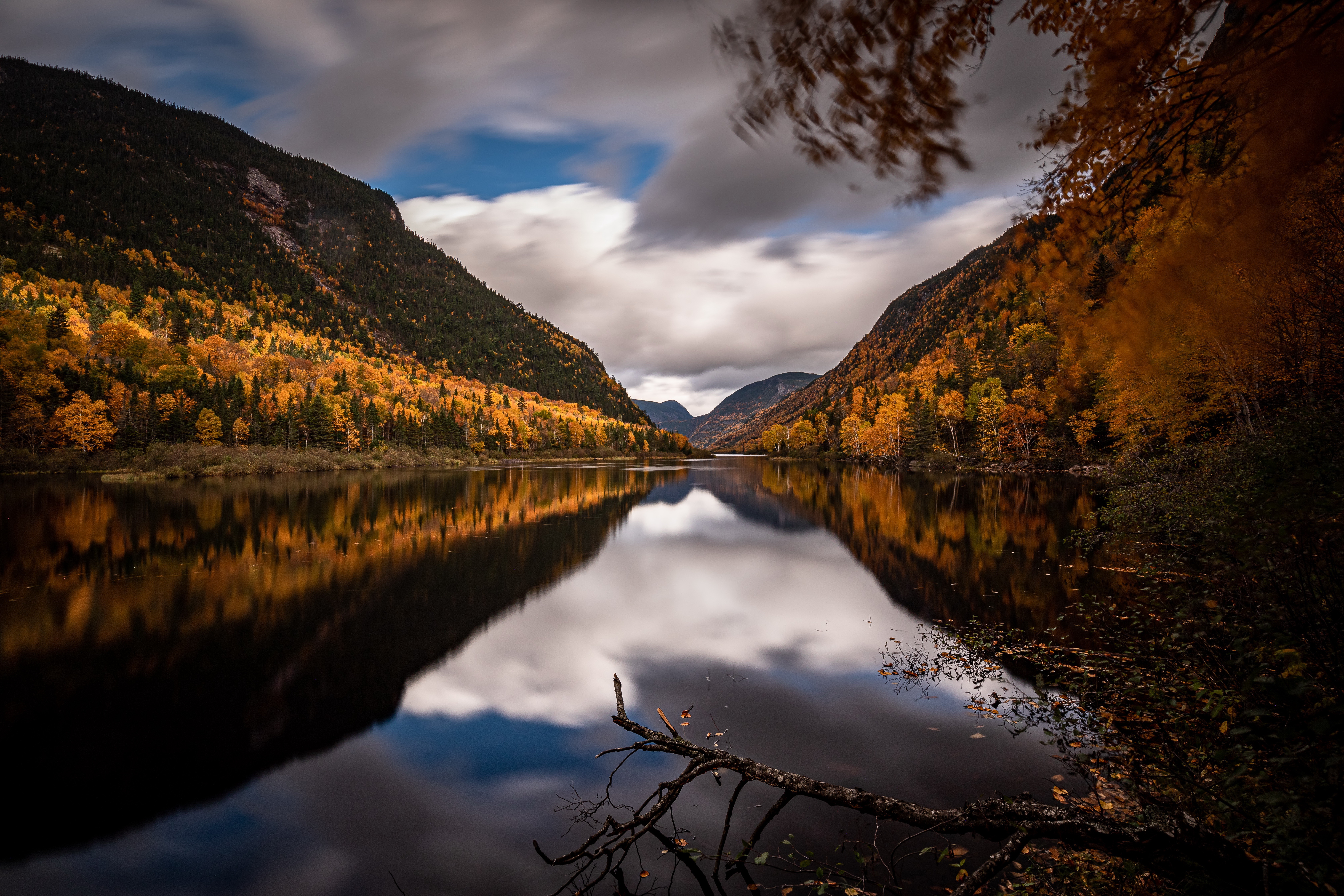 Fall Mountain Nature Reflection 6720x4480