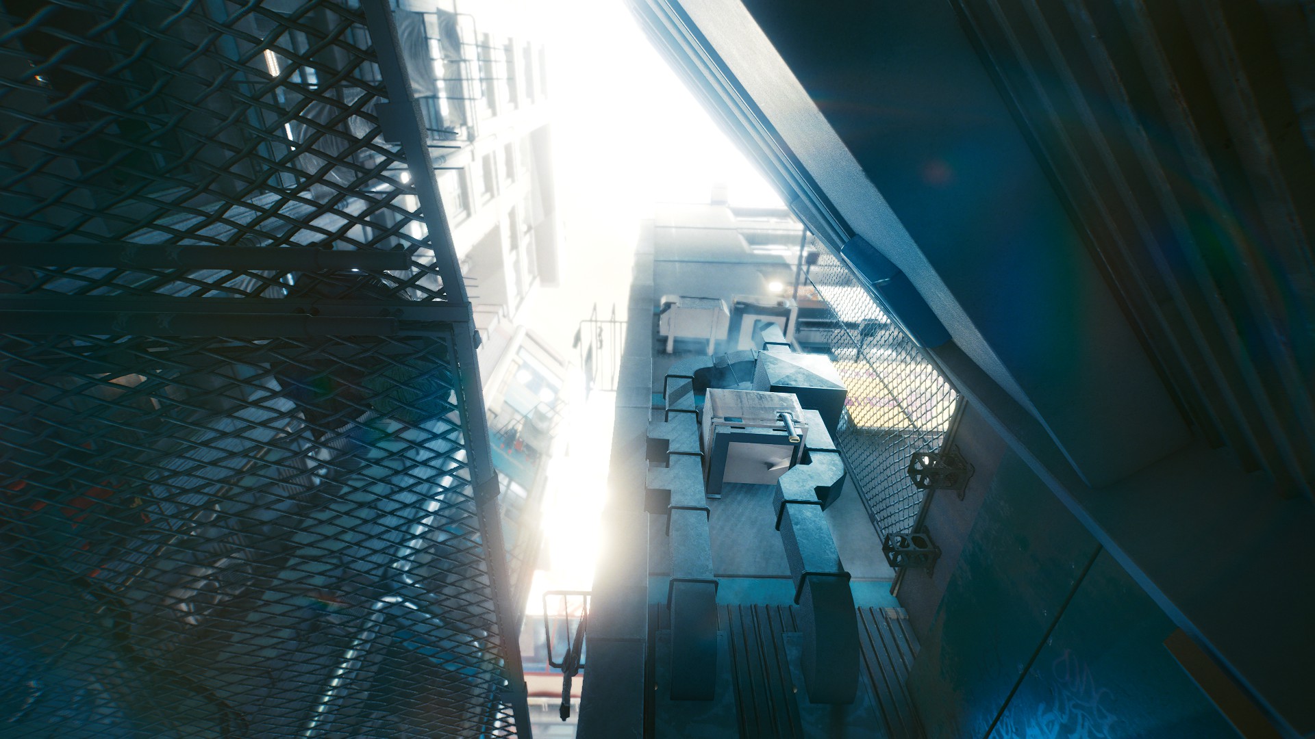 Cyber Cyberpunk Cyberpunk 2077 Building Architecture TechArt City Futuristic Futuristic City 1920x1080