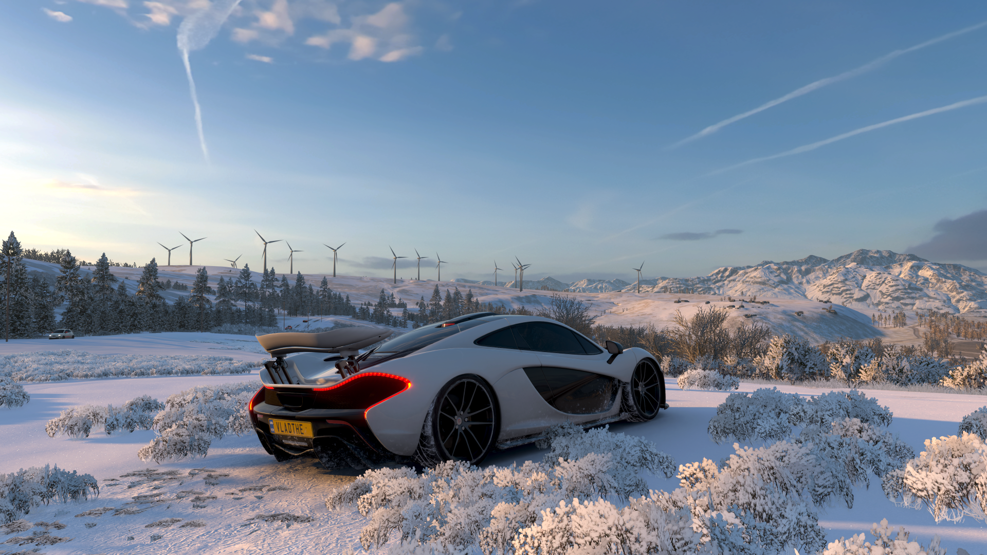 Forza Horizon 4 McLaren P1 Video Game Art Video Games Car 1920x1080