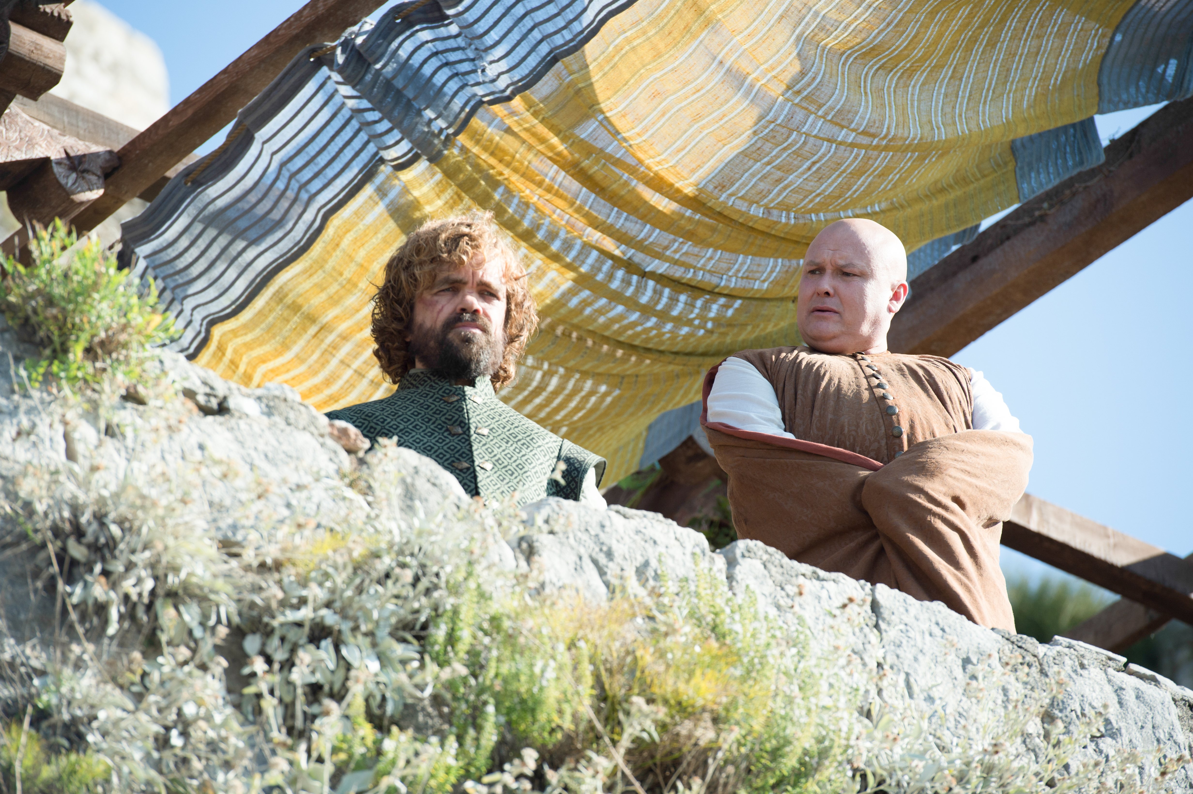Conleth Hill Lord Varys Peter Dinklage Tyrion Lannister 4928x3279