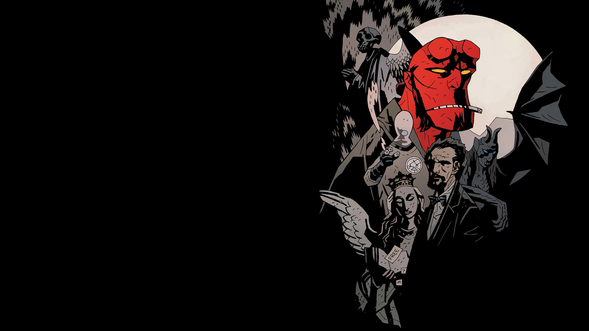 Comics Hellboy 1920x1080
