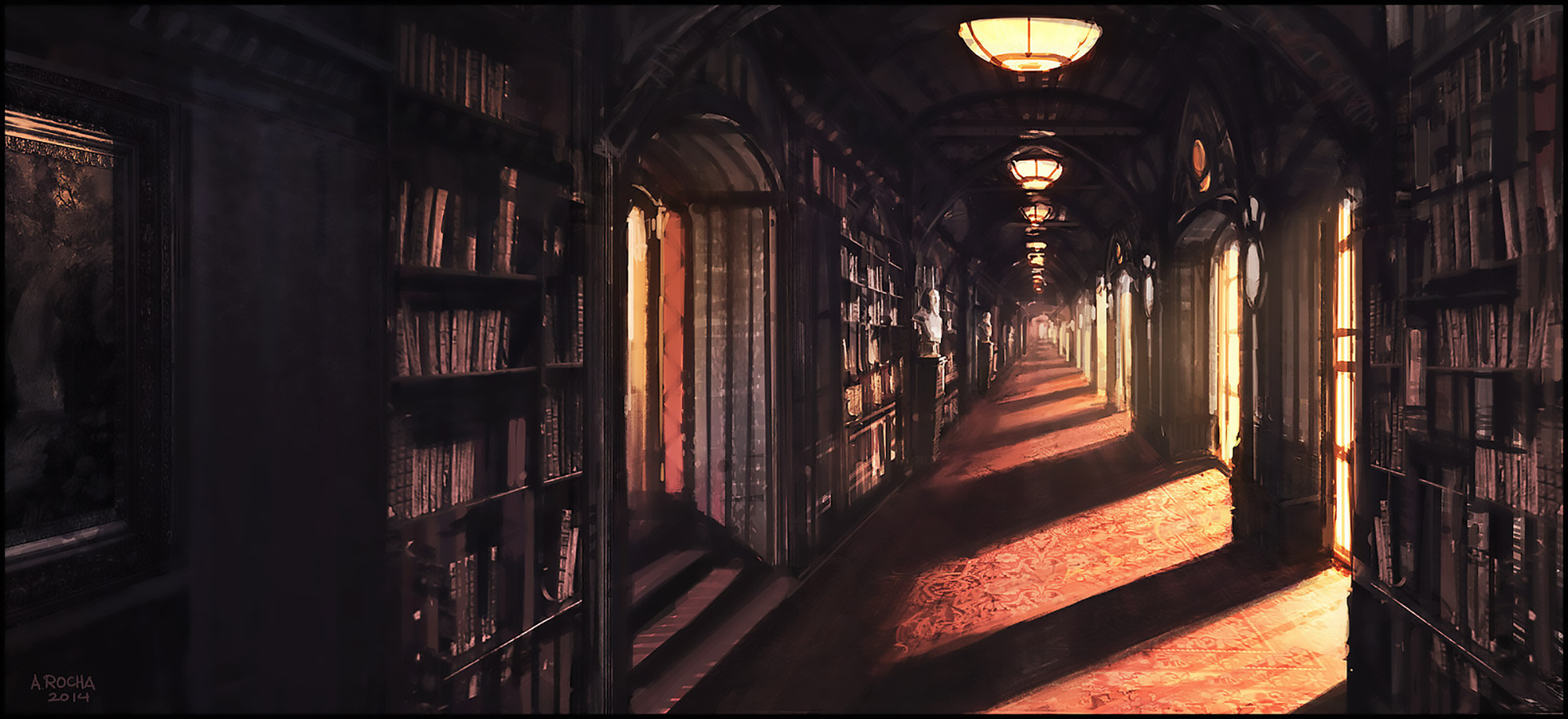 Library Sunlight 2000x918