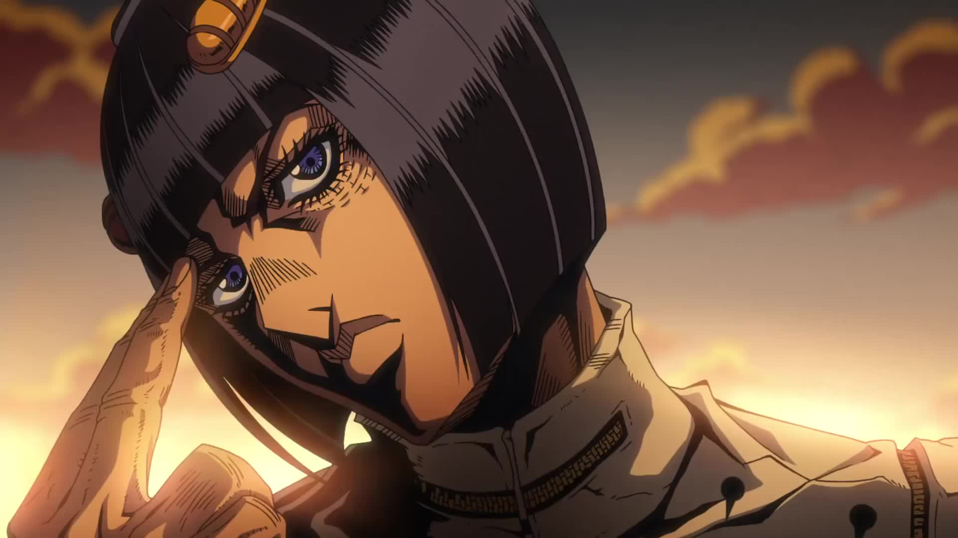 Anime Anime Boys Anime Screenshot JoJos Bizarre Adventure JoJo No Kimyou Na Bouken Vento Aureo Bruno 1920x1080