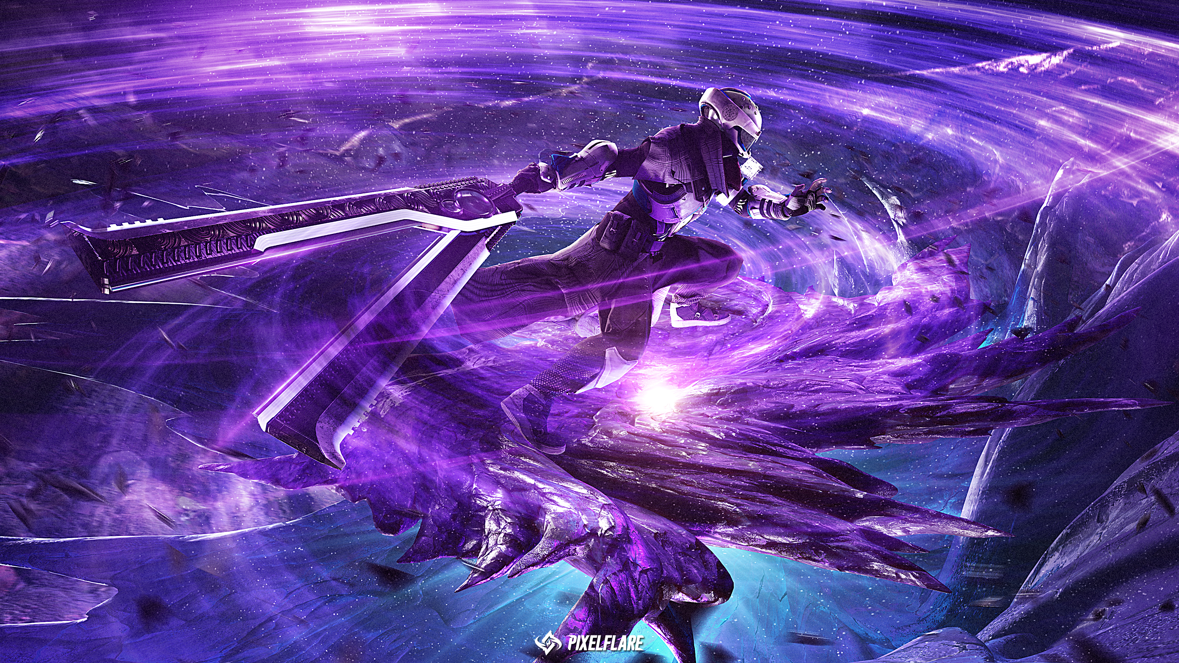 Warlock Destiny Purple 3840x2160