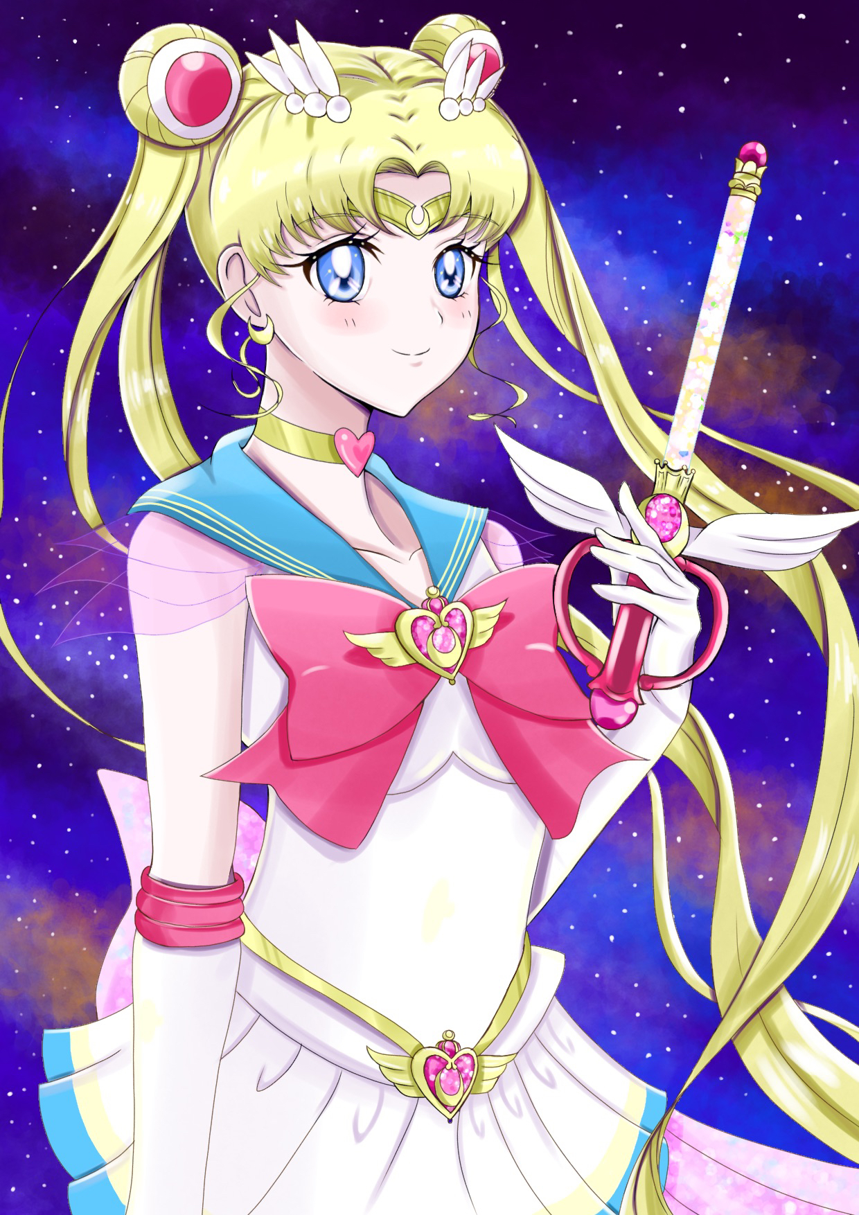 Anime Anime Girls Sailor Moon Sailor Moon Character Tsukino Usagi Twintails Blonde 1240x1754