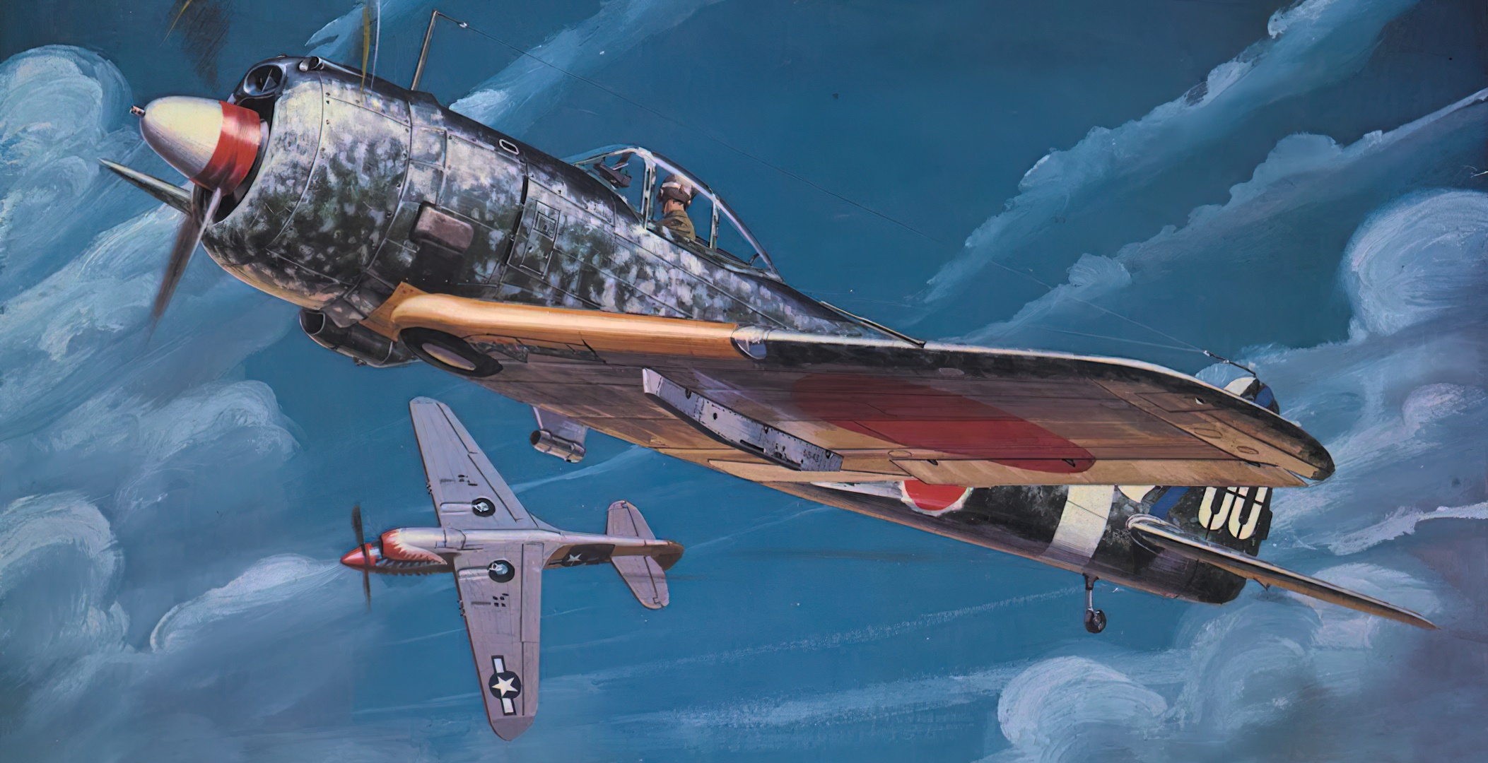 Nakajima Ki 43 Warplane 2105x1080