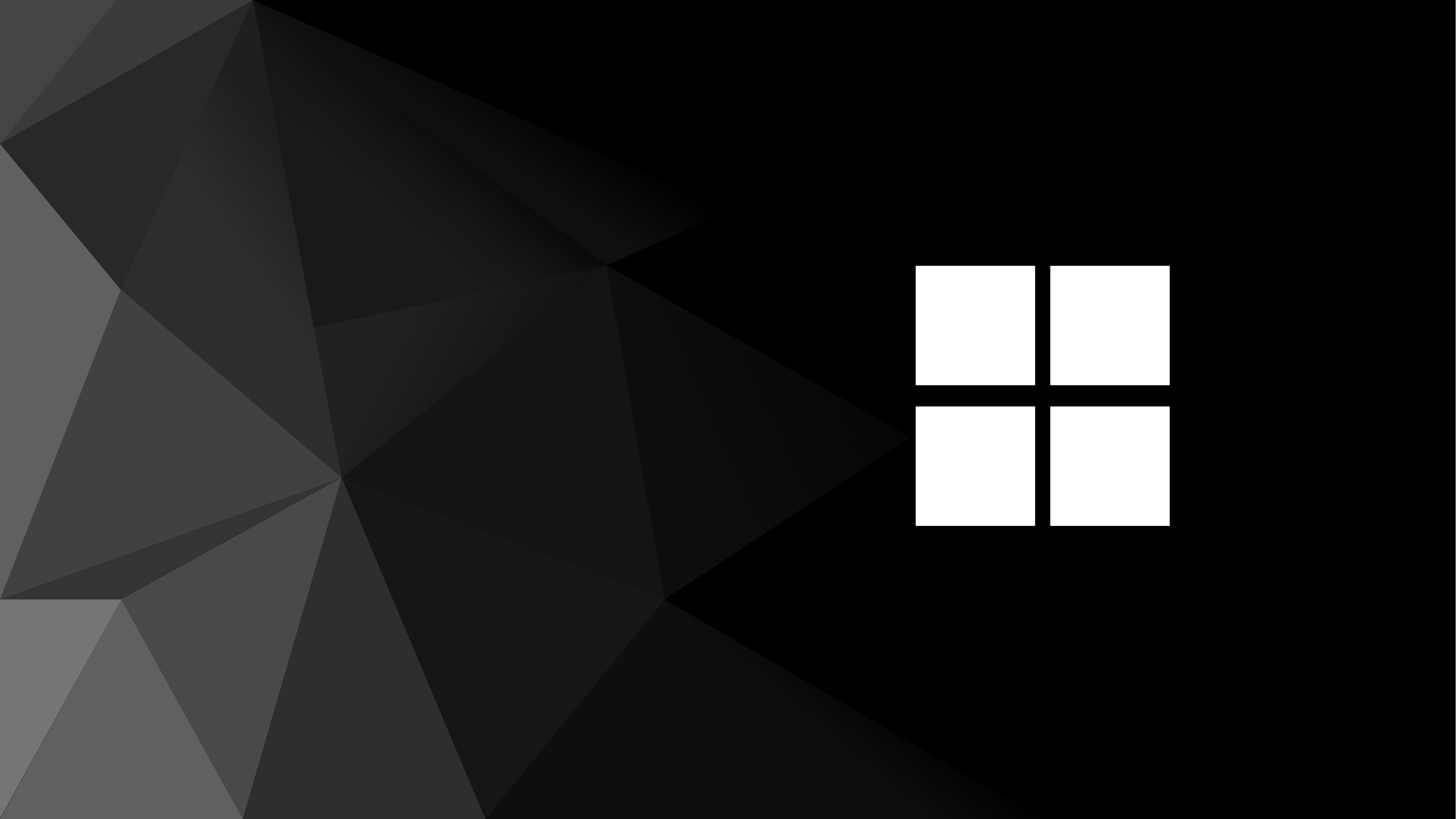 Windows 11 Gradient Polygon Art Minimalism 3840x2160