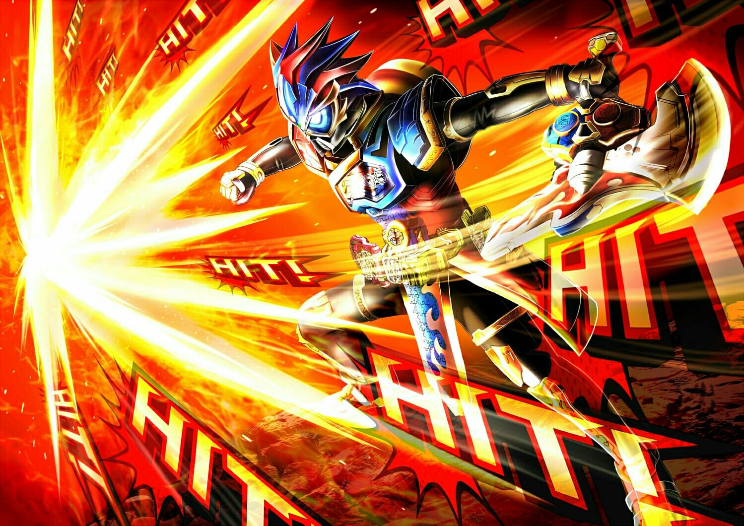 Hit Kamen Rider Red Blue 1499x1060