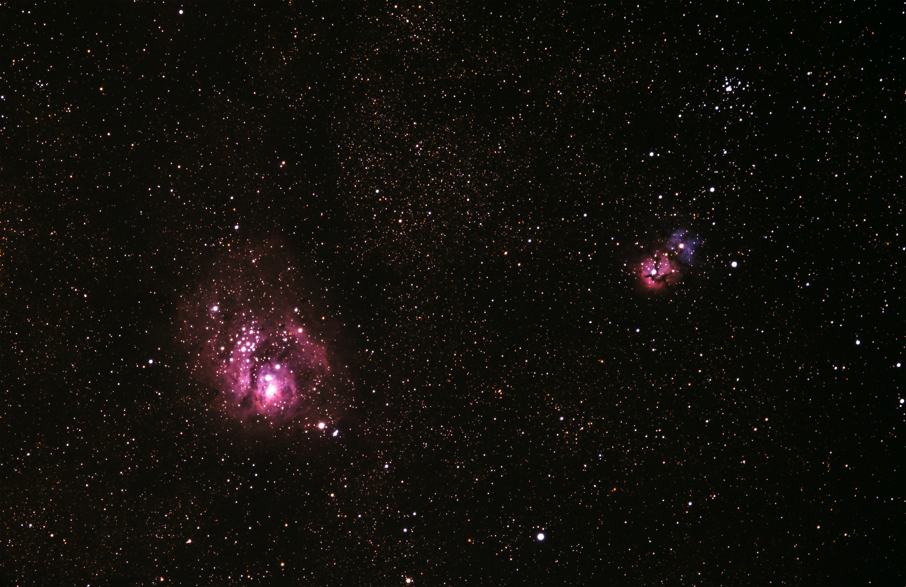 Space Universe Stars Nebula 3000x1946