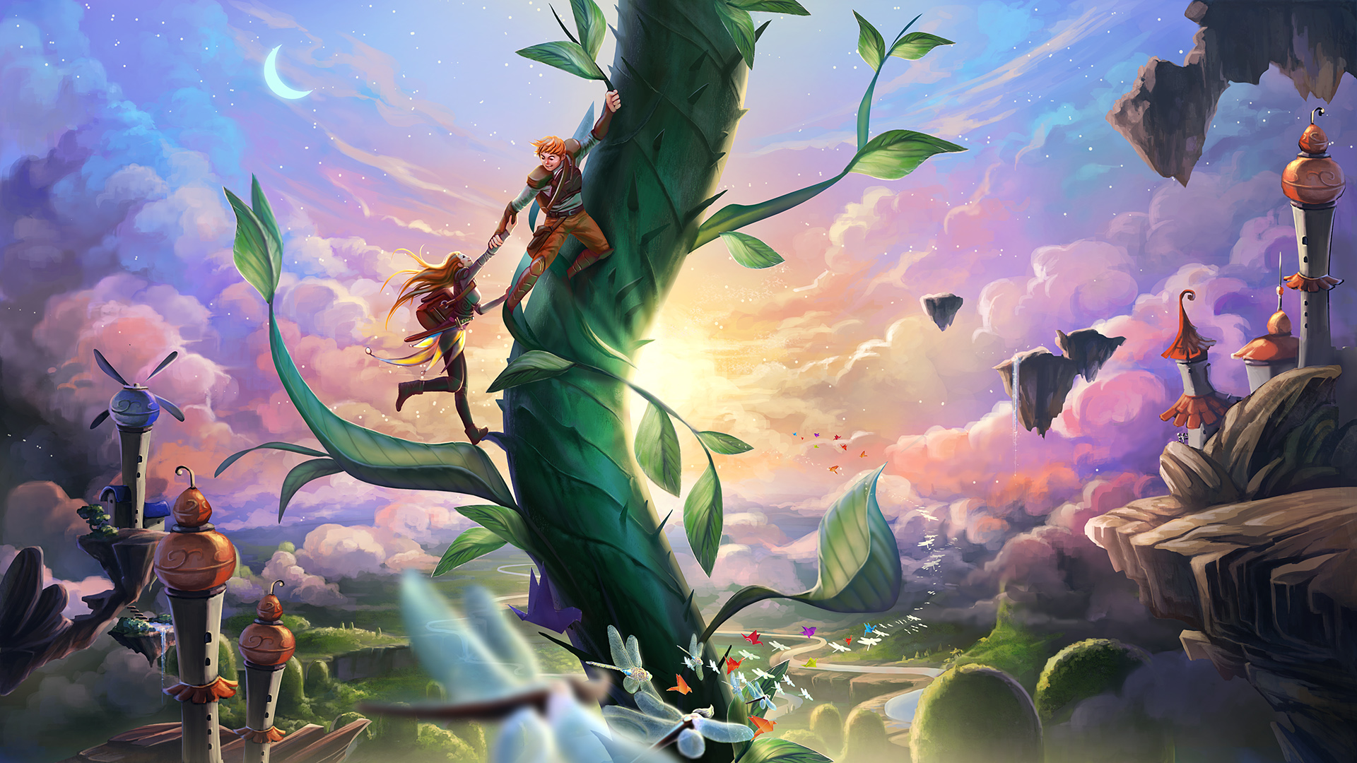 Jack And The Beanstalk Fairy Tale 1920x1080