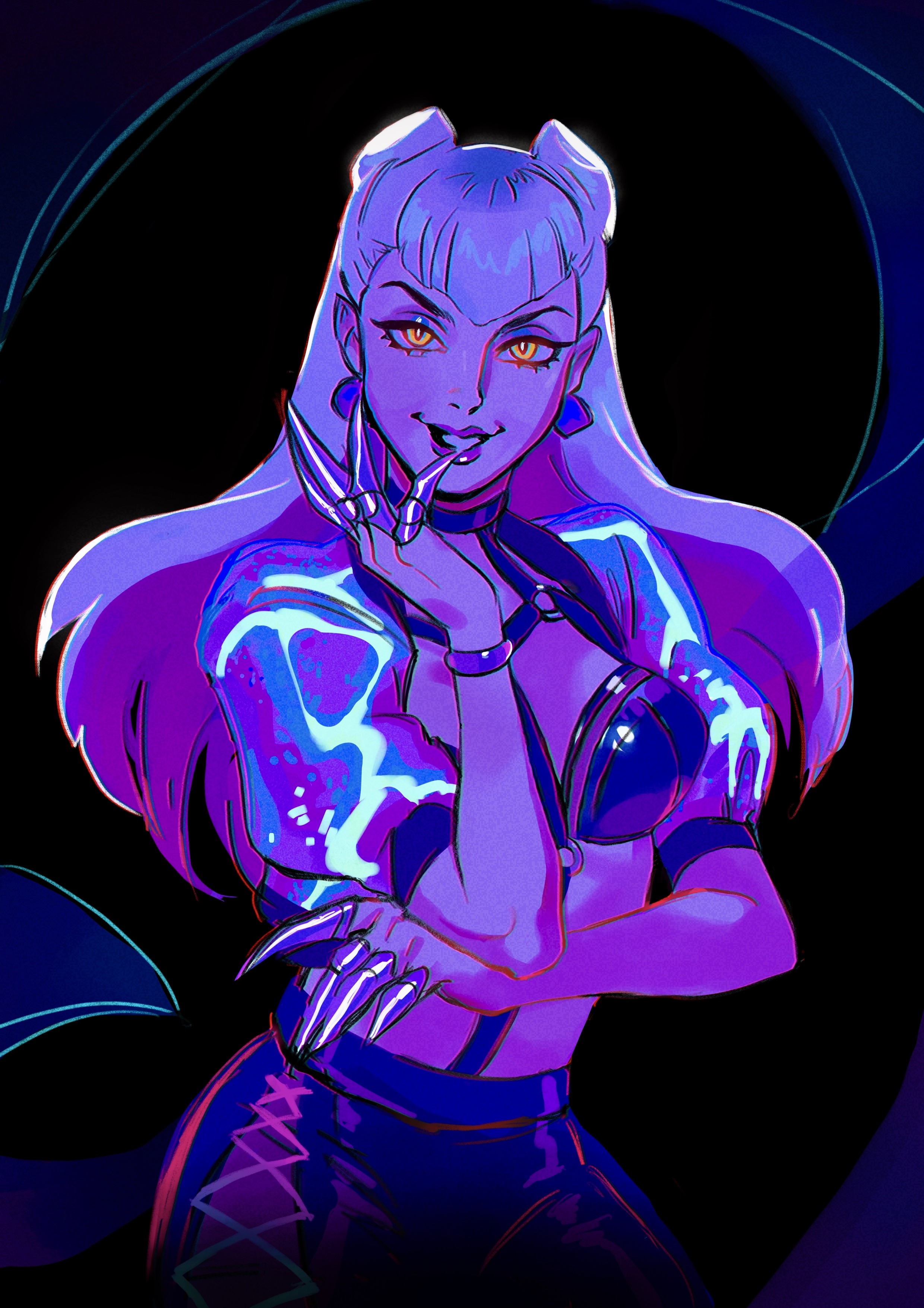League Of Legends Evelynn League Of Legends Riot Games Video Games Girls Video Game Characters Artwo 2480x3508