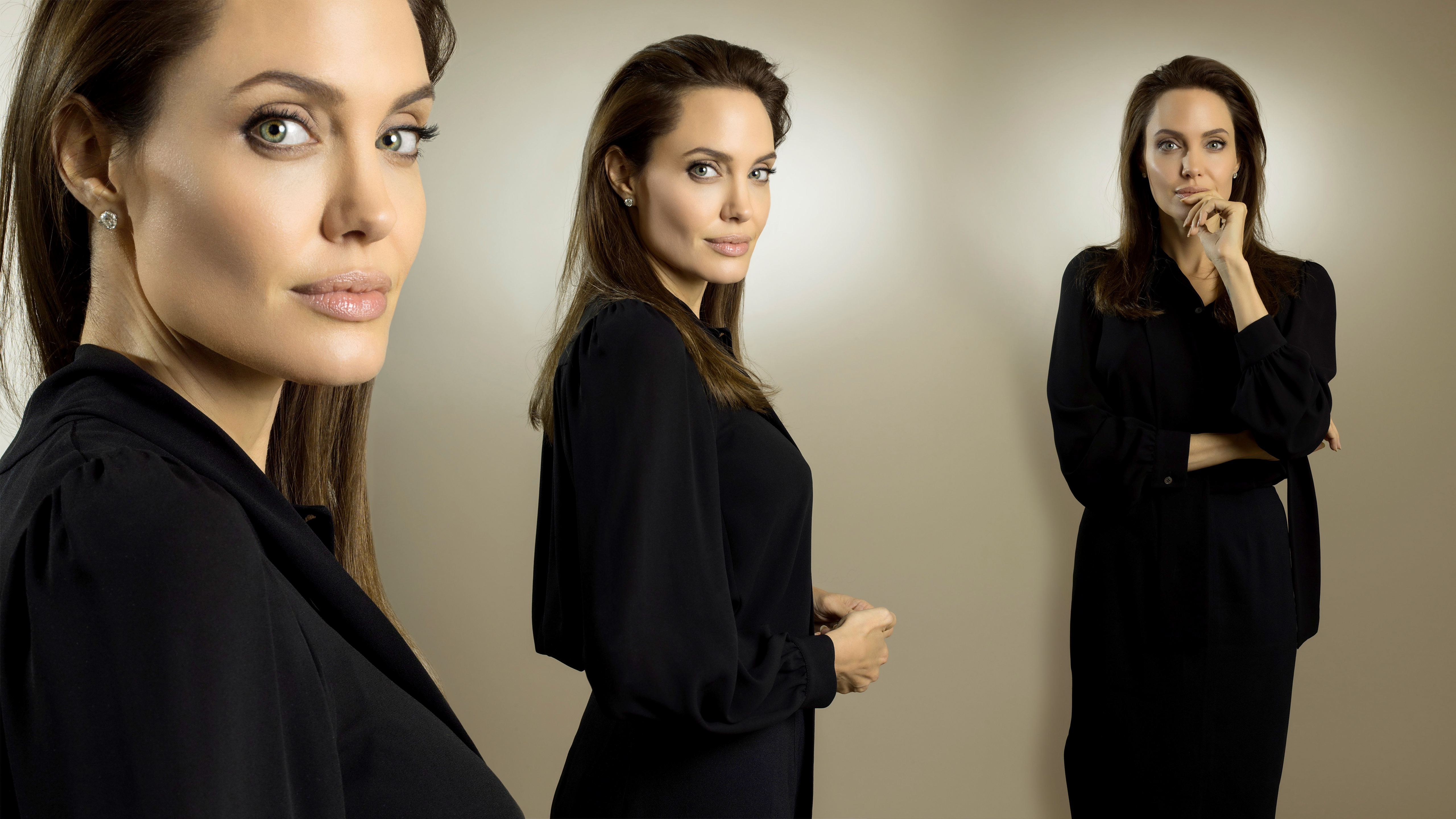Actress American Angelina Jolie 5120x2880