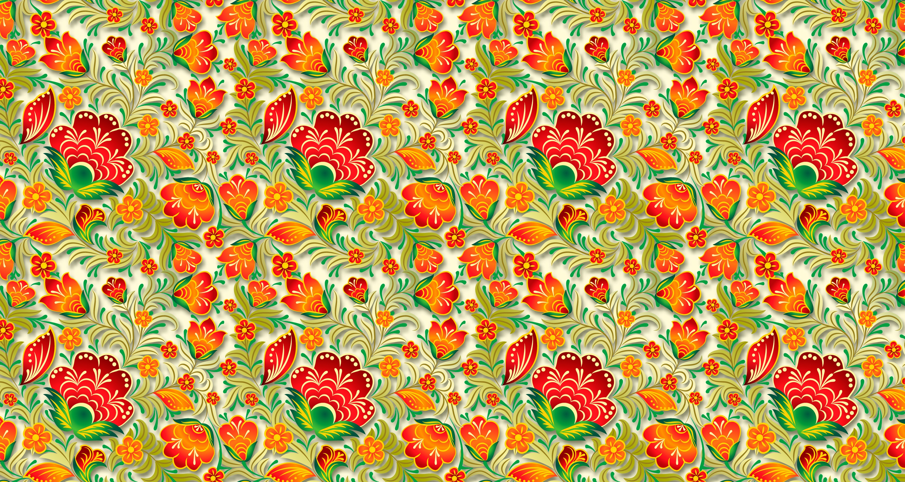 Floral Pattern 3000x1600