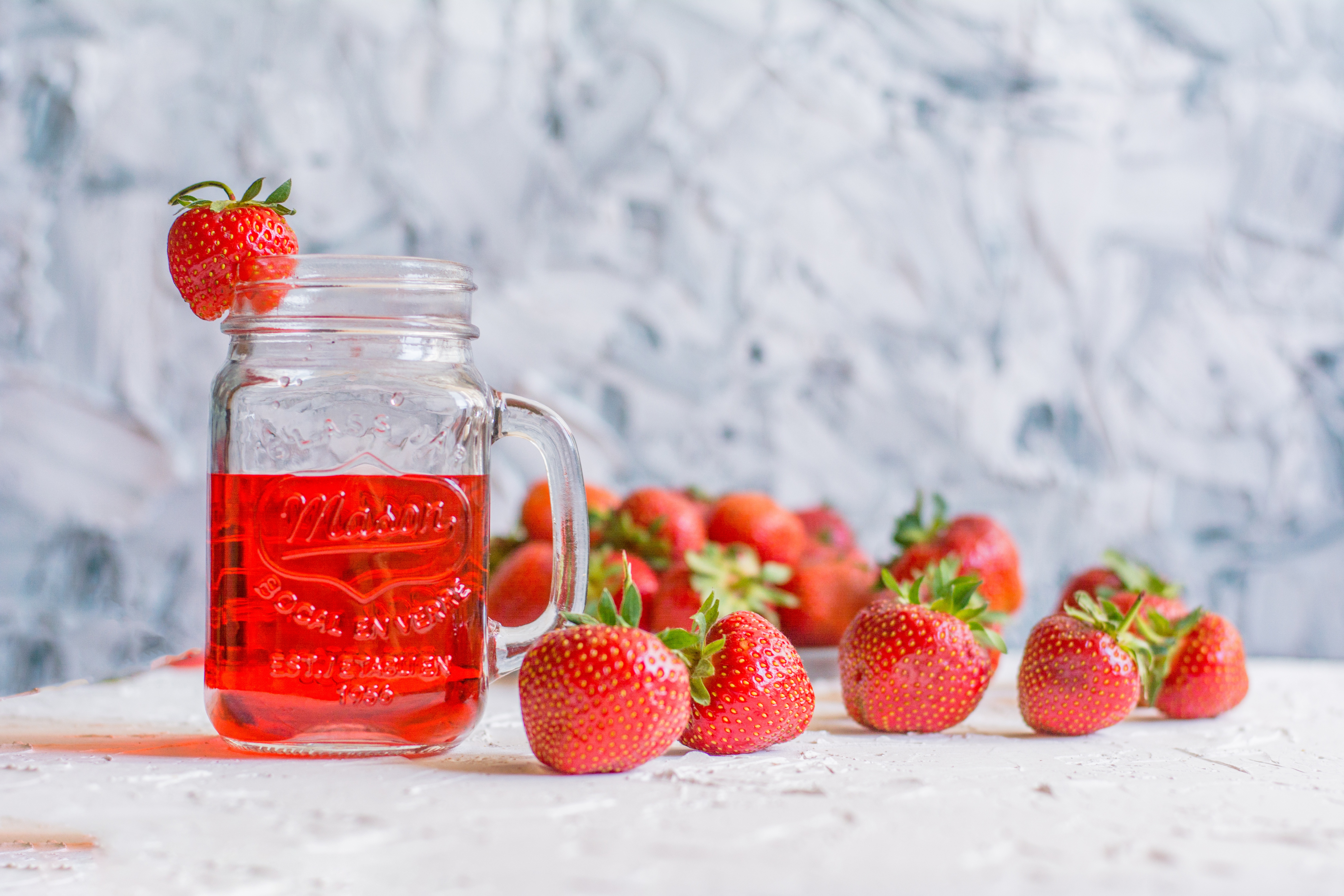 Fruit Berry Juice Still Life 6000x4000