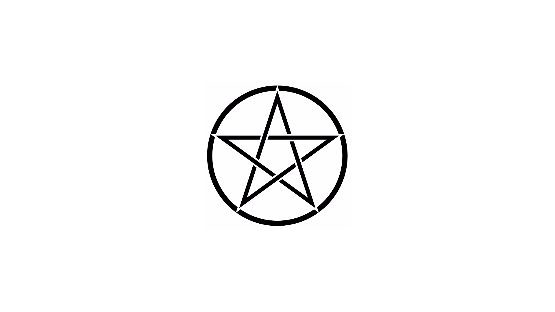 Pentacle Wicca Pagan Witchcraft Satanic 1920x1080