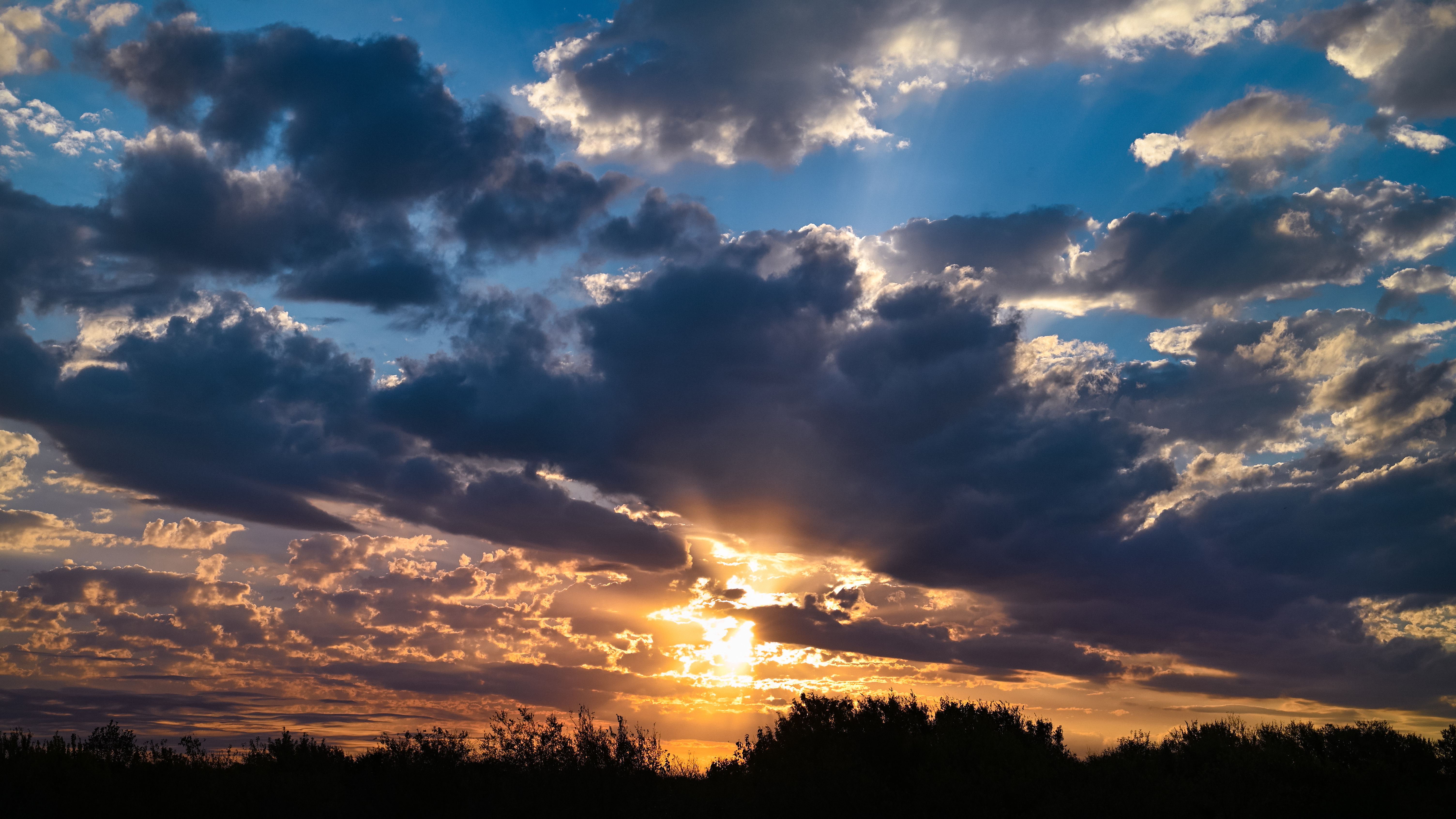 Sunset Nature Clouds Photography Outdoors Sky Sun Rays 6016x3384