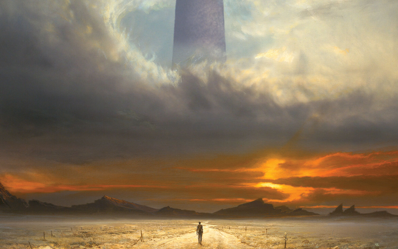 Dark Tower Fantasy Stephen King 1680x1050