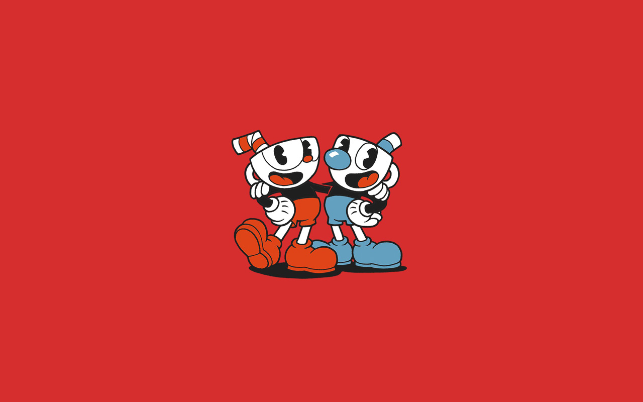 Cuphead Cuphead Video Game Mugman Video Games Video Game Art Video Game Characters 1280x800