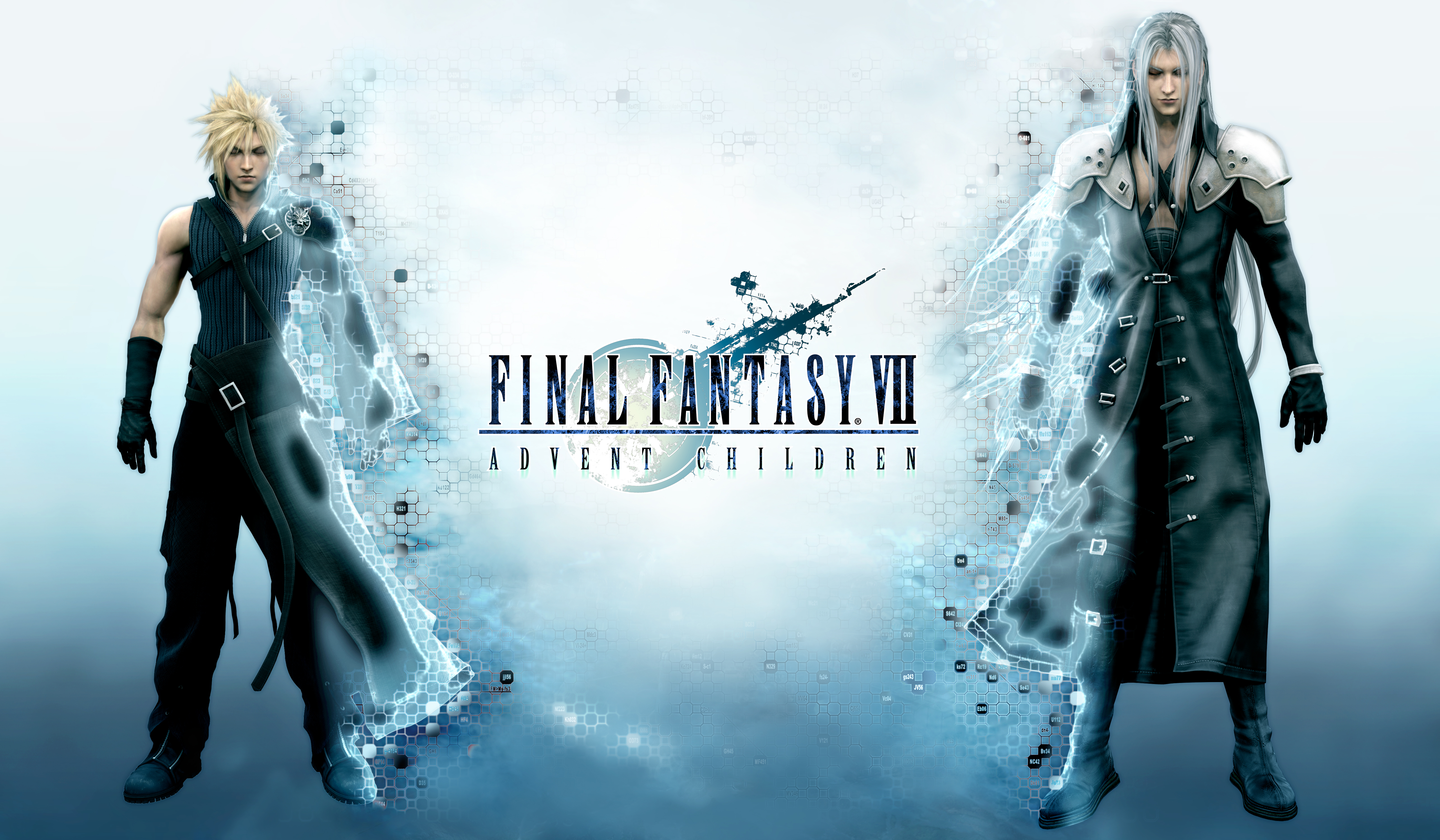 Cloud Strife Sephiroth Final Fantasy 5143x3000