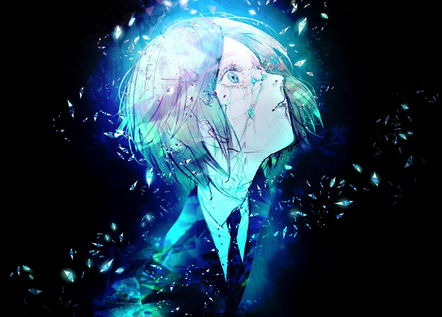 Houseki No Kuni Phos Houseki No Kuni Artwork Anime 1700x1218