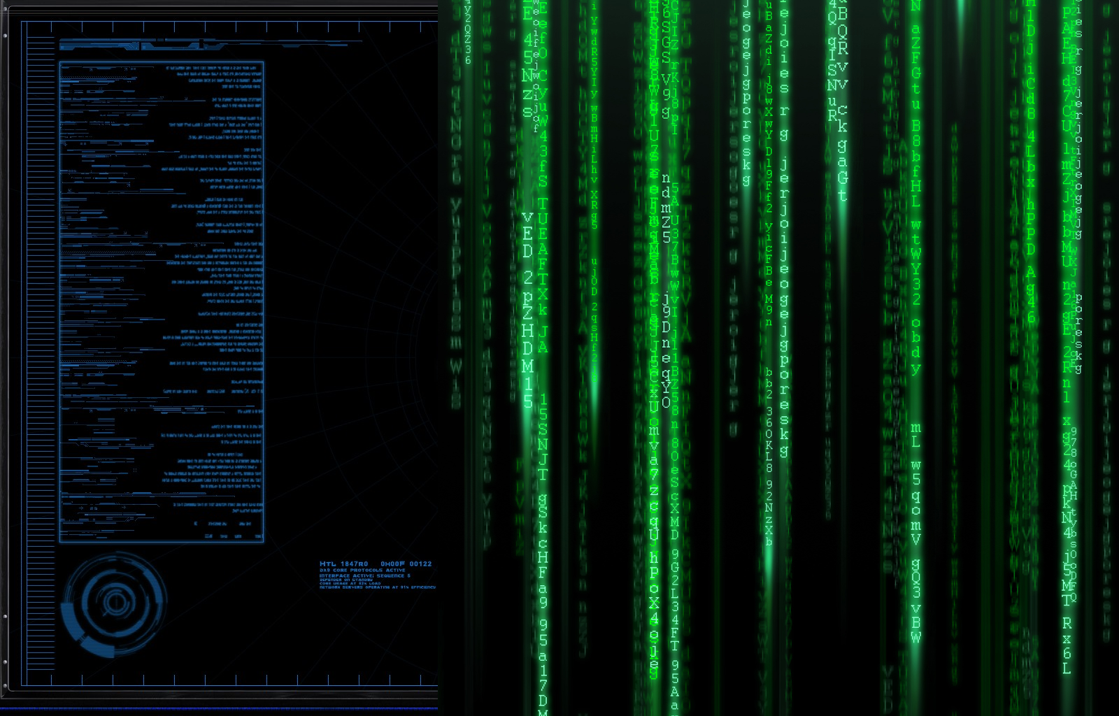 The Matrix Mashup Code 1600x1024