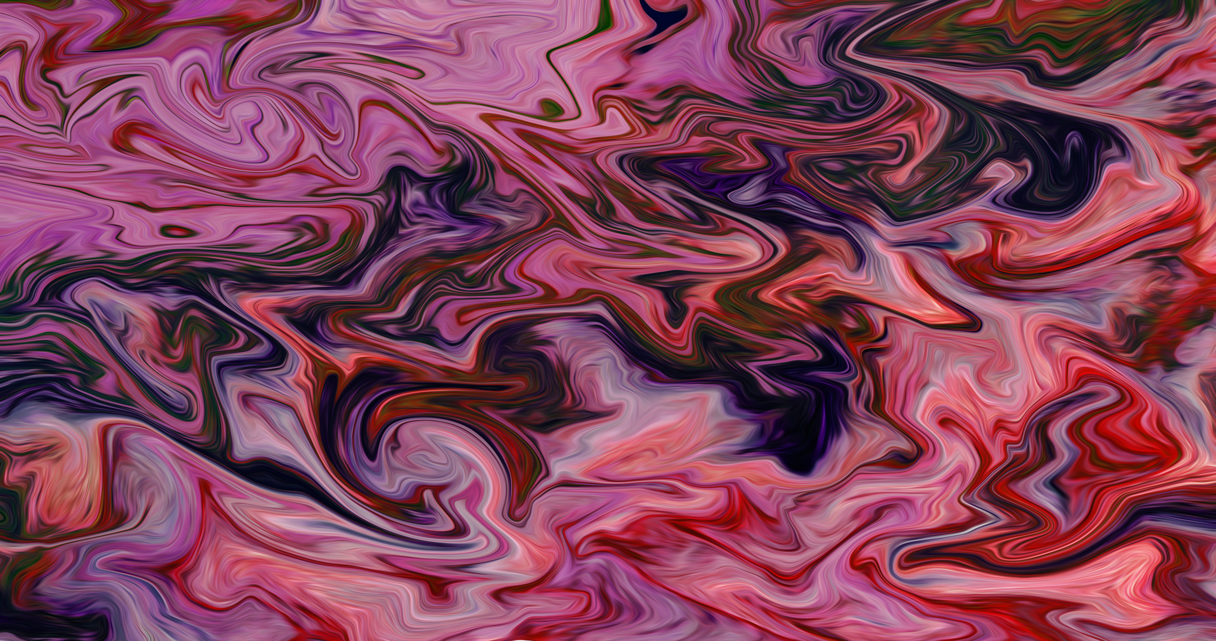 Abstract Artwork Fluid Liquid Colorful Paint Brushes Brush Shapes ArtStation XEBELiON 4096x2160