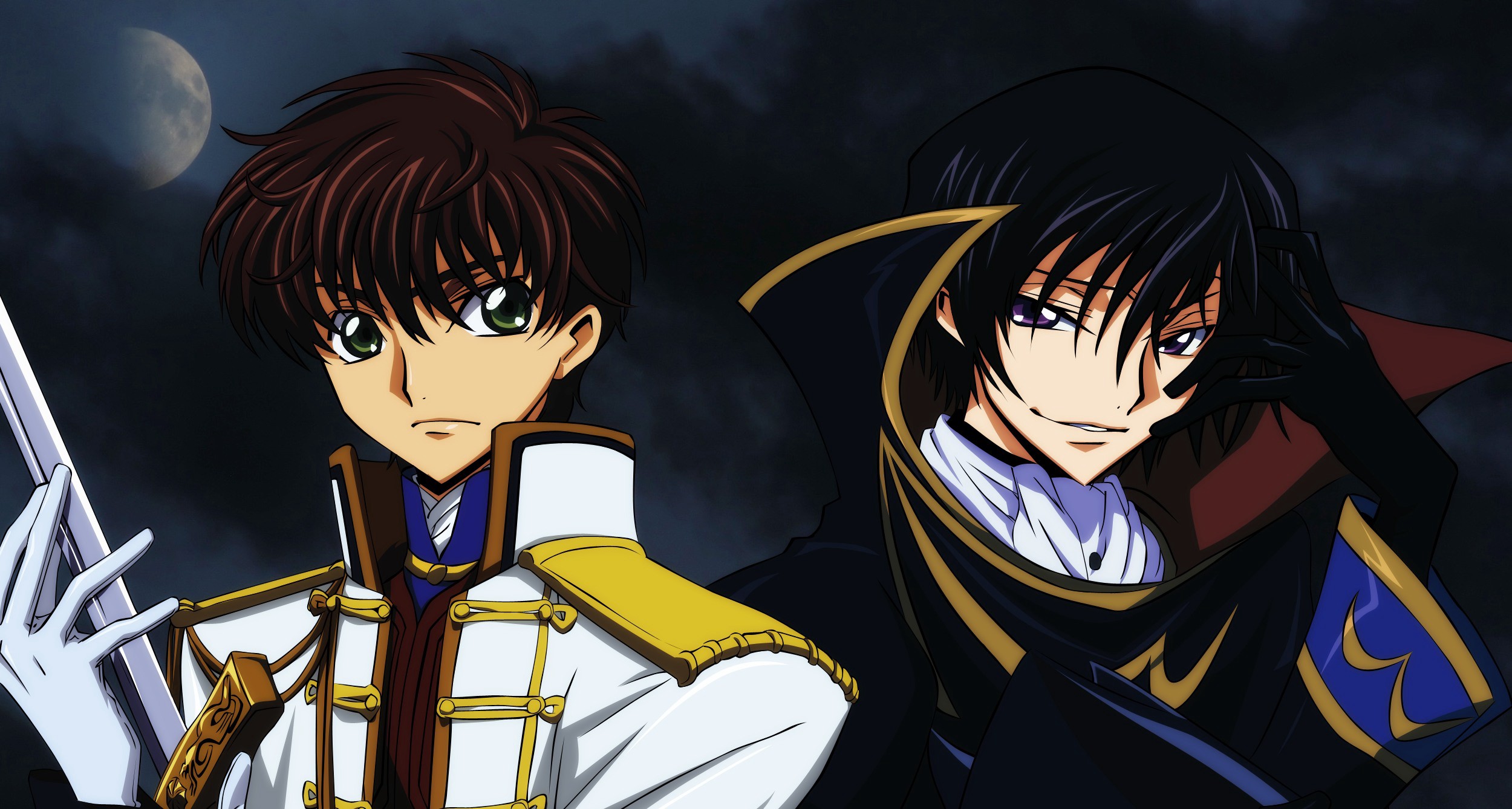 Lelouch Lamperouge Suzaku Kururugi 2500x1338