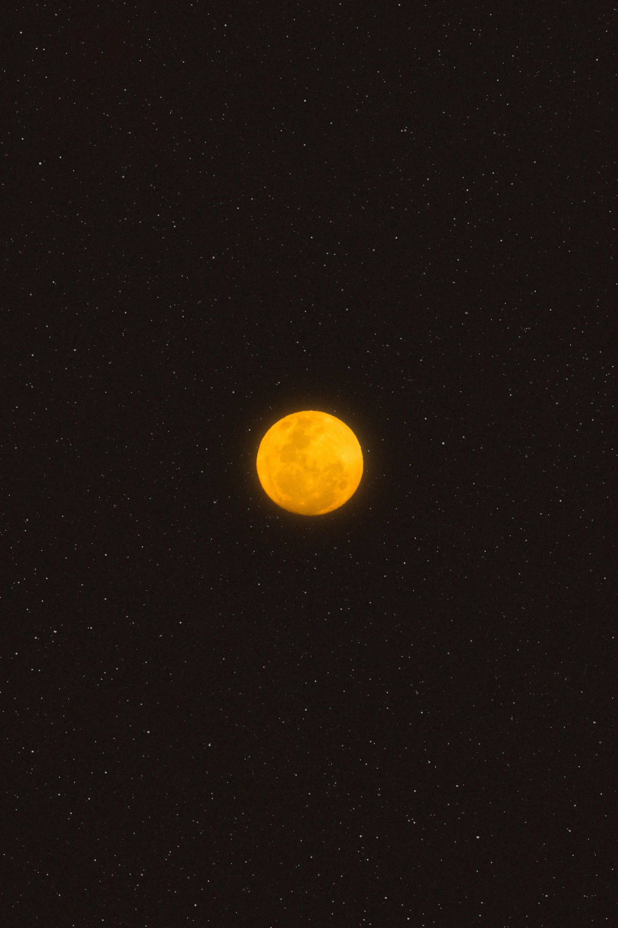 Stars Moon Moonlight Portrait Display Vertical Night 2005x3008