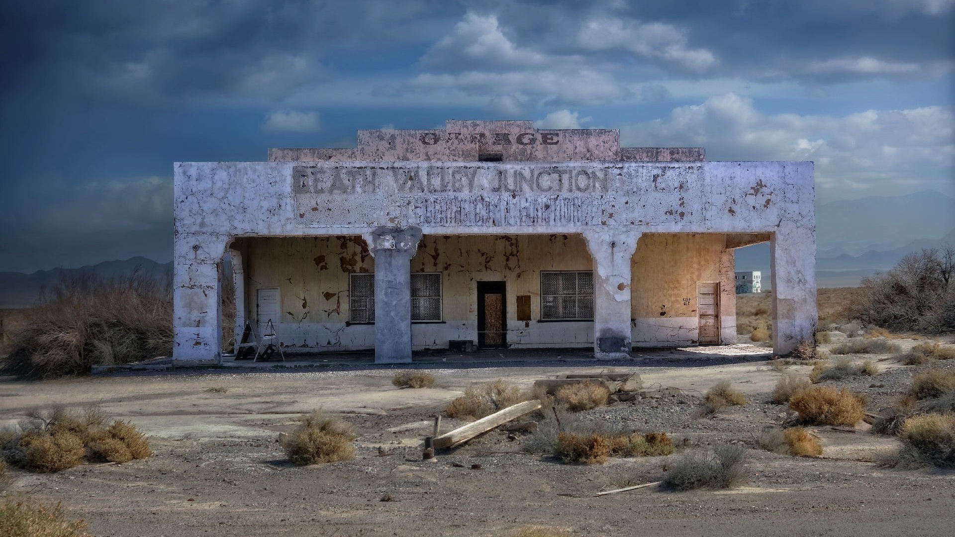 Death Valley USA Building Old Ruin Abandoned 1920x1080