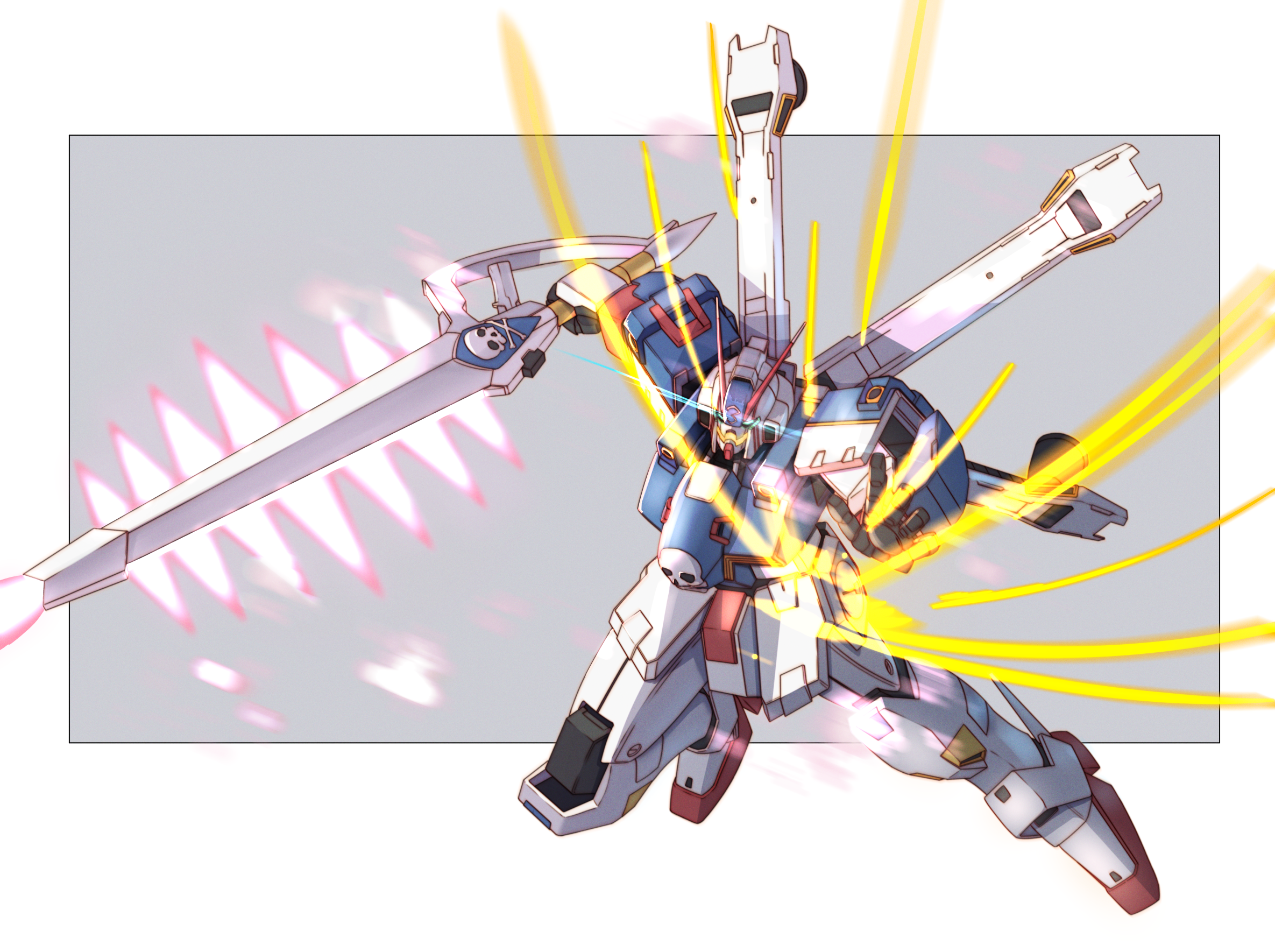 Anime Mechs Gundam Mobile Suit Crossbone Gundam Crossbone Gundam X 3 Super Robot Wars Artwork Digita 2370x1769