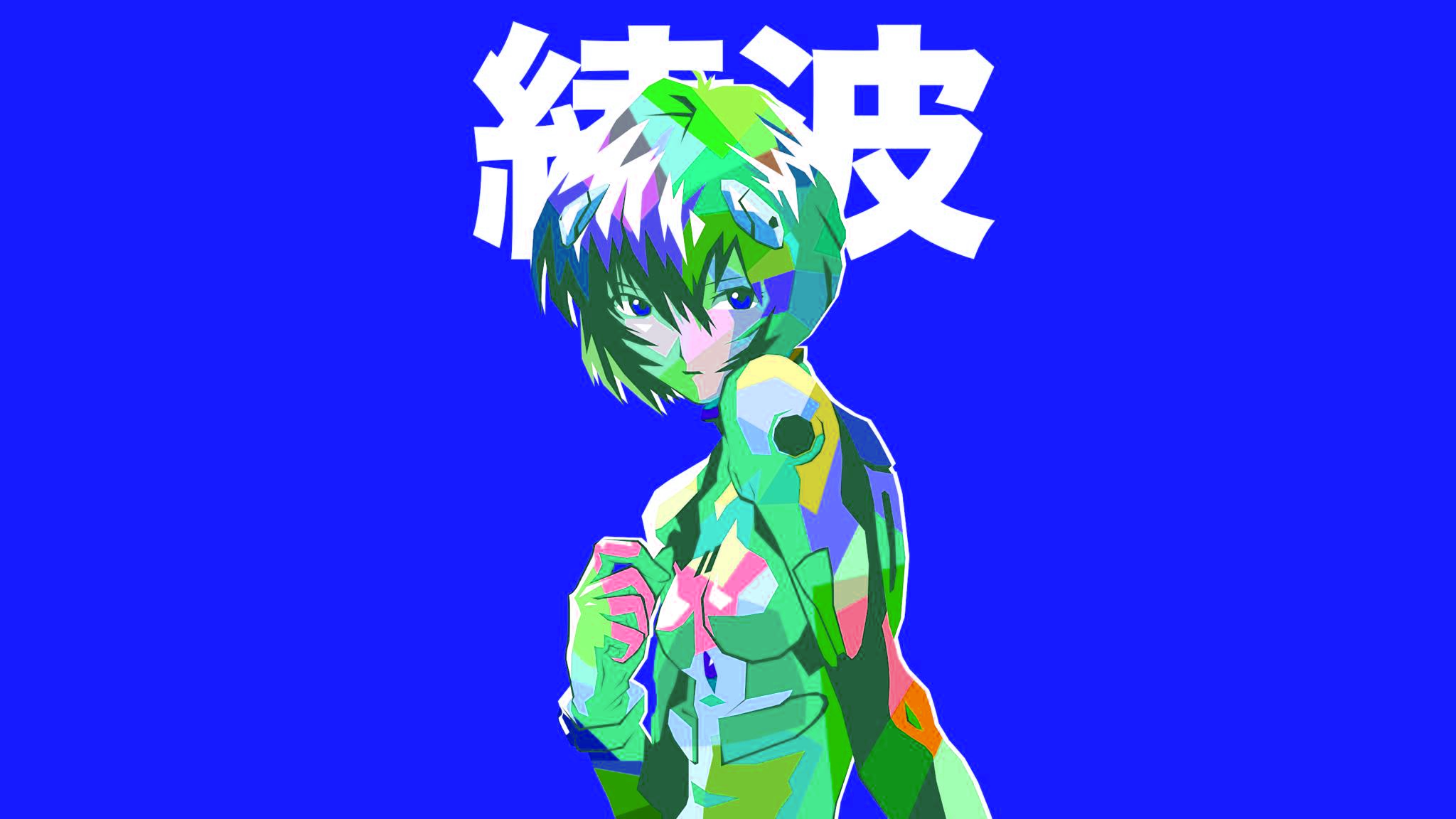 Ayanami Rei Anime Girls Neon Genesis Evangelion 2048x1152