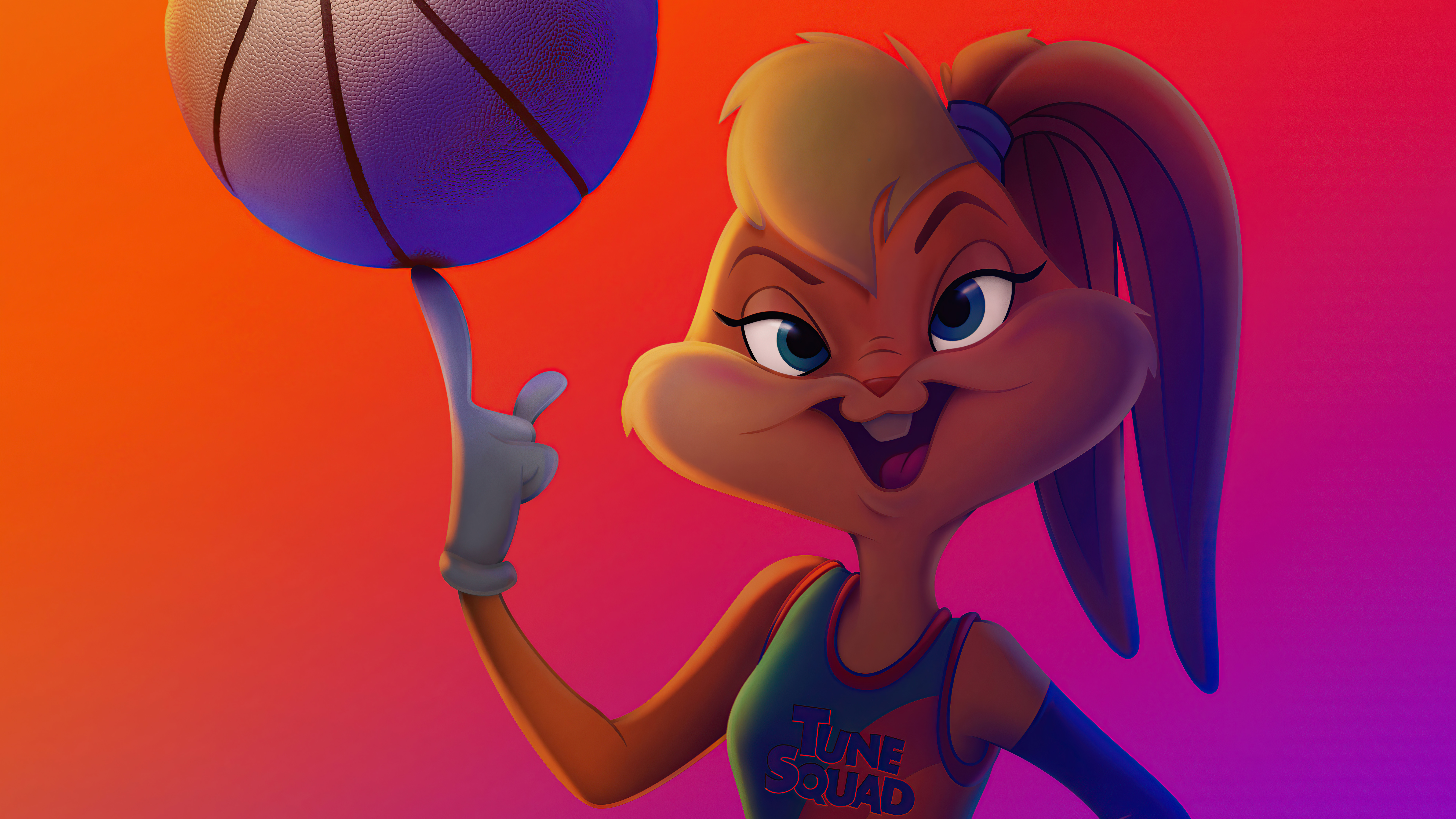 Basketball Lola Bunny Space Jam A New Legacy 7680x4320