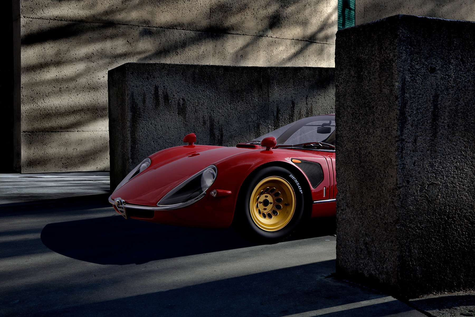 Photography Car Classic Car Vintage Car Damian Szmurlo Red Cars Alfa Romeo Wall 1800x1200