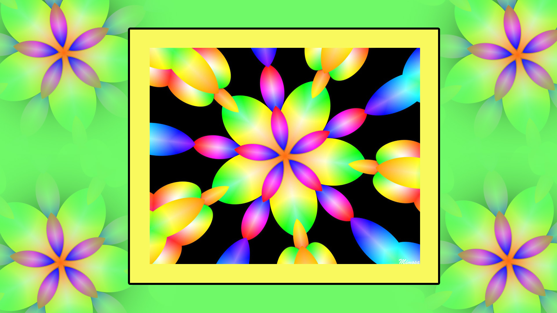 Artistic Digital Art Colors Pattern Colorful 1920x1080
