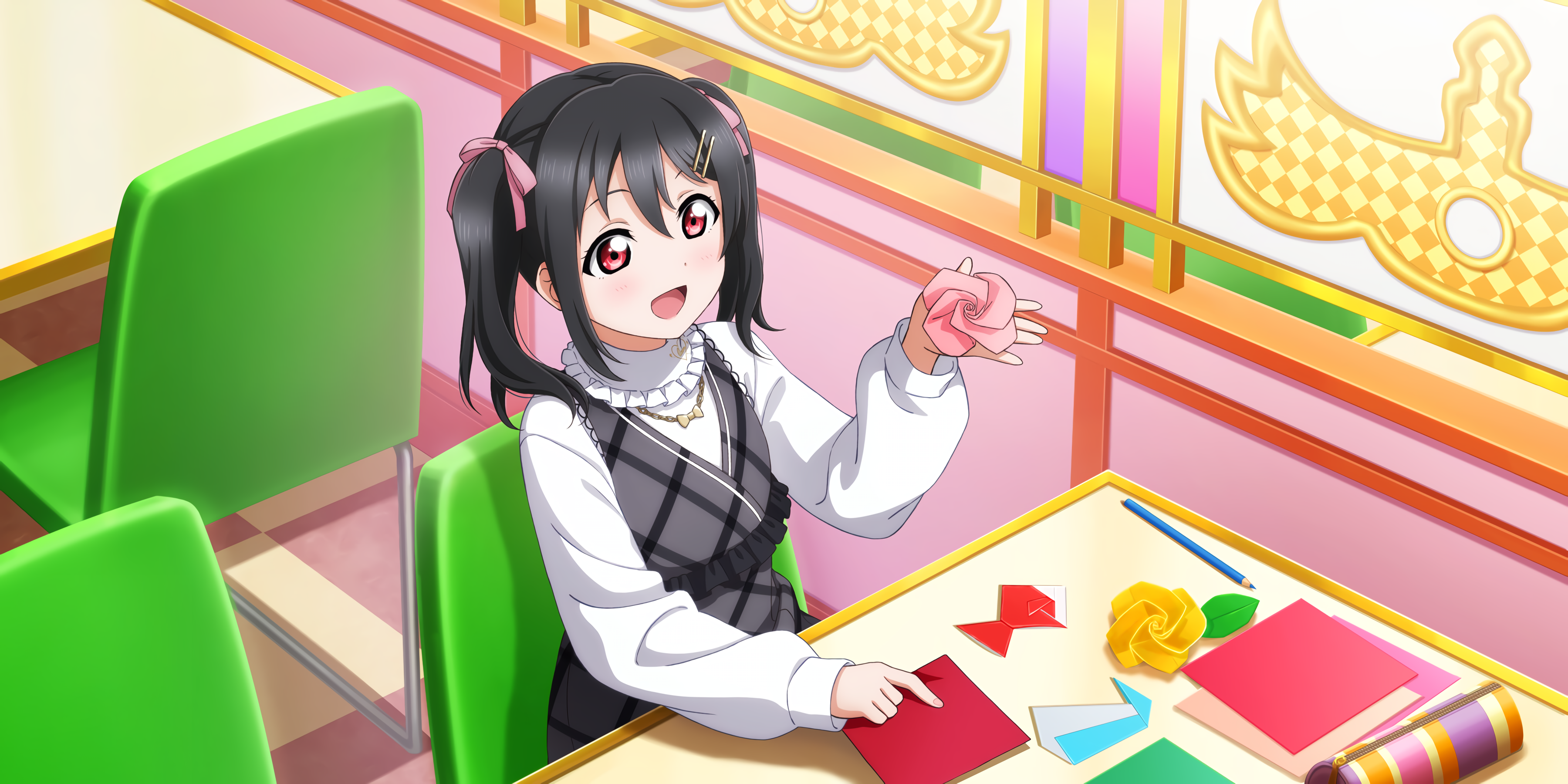 Love Live Yazawa Nico Anime Girls 3600x1800