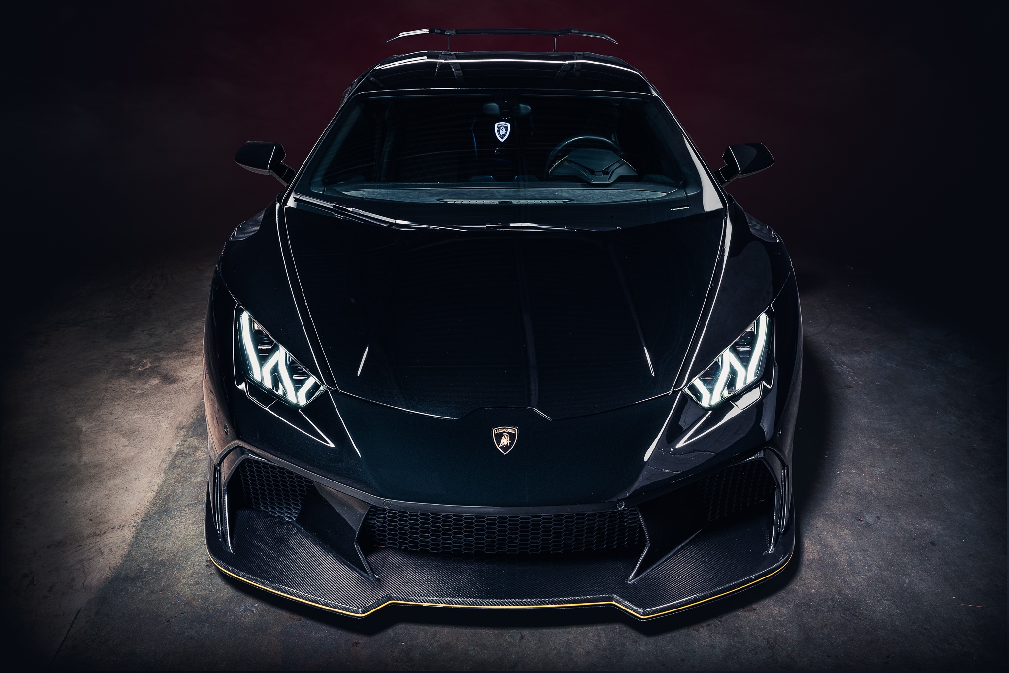 Car Lamborghini Sport Car Supercar Black Car 2048x1367