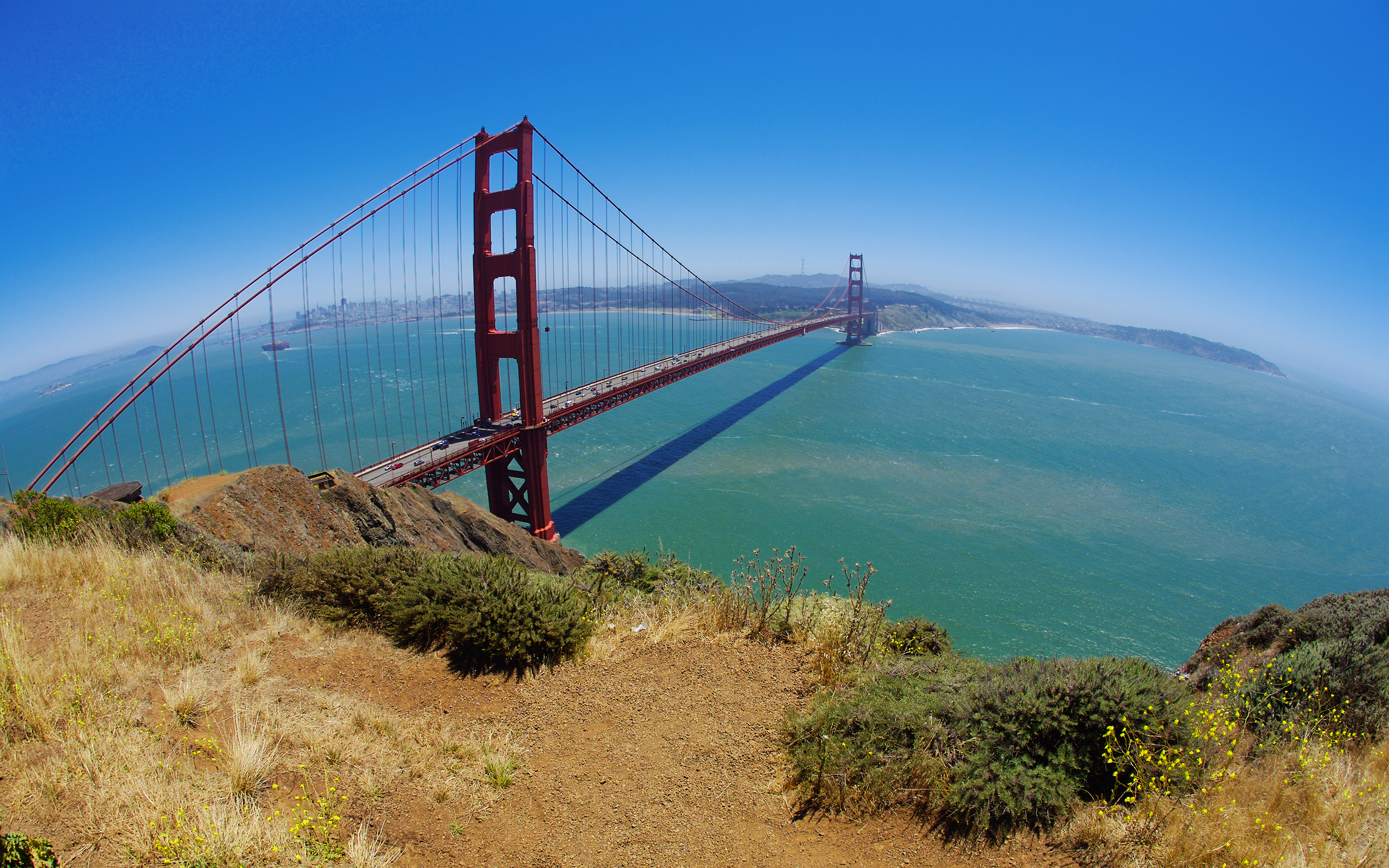 Man Made Golden Gate 2560x1600