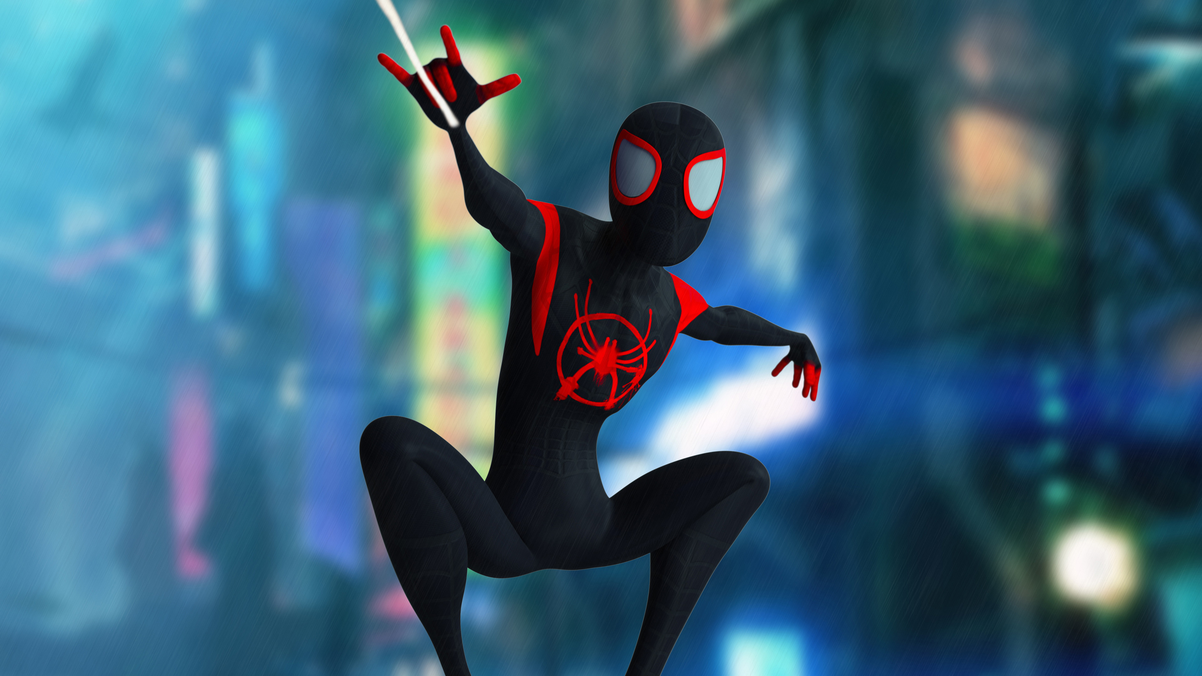 Spider Man Miles Morales Marvel Comics 3840x2160
