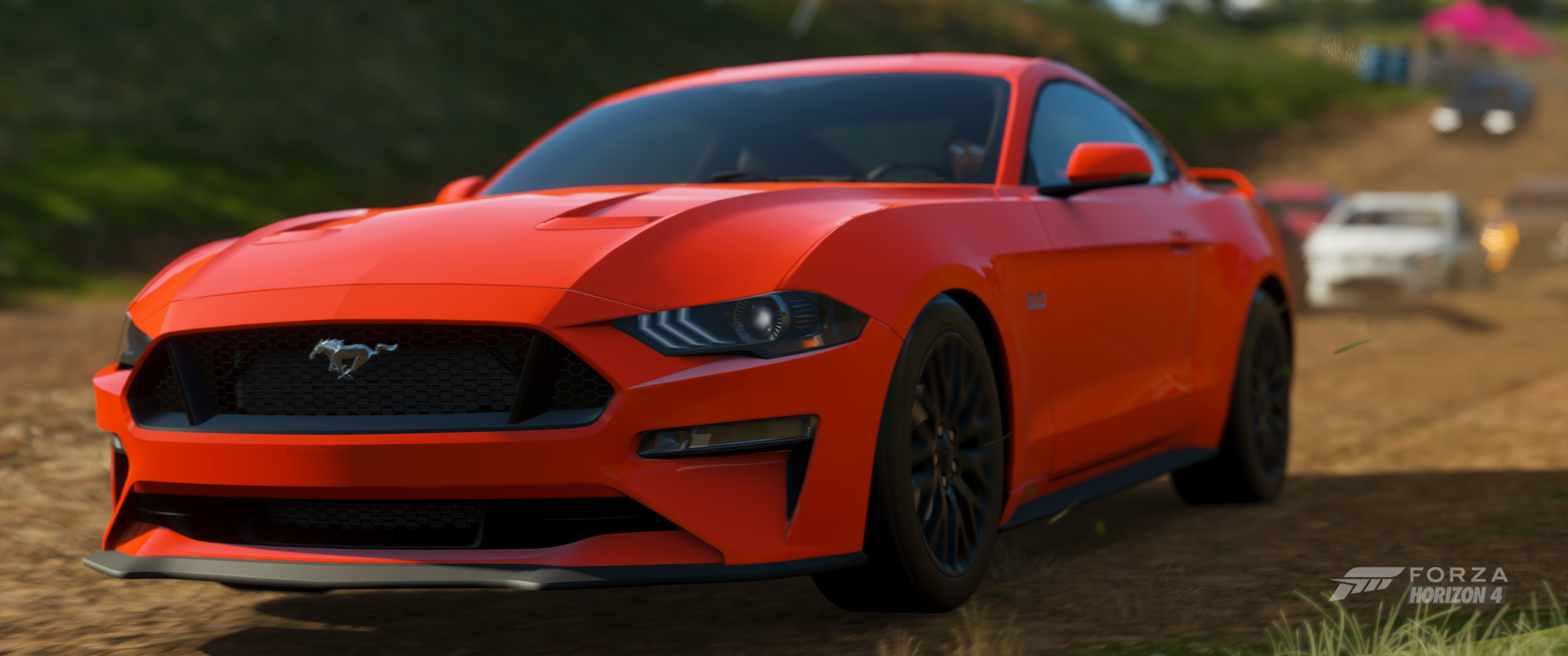Forza Horizon 4 Forza Racing Video Games Ultrawide Ultrawide Gaming Car Ford Mustang GT 3440x1440