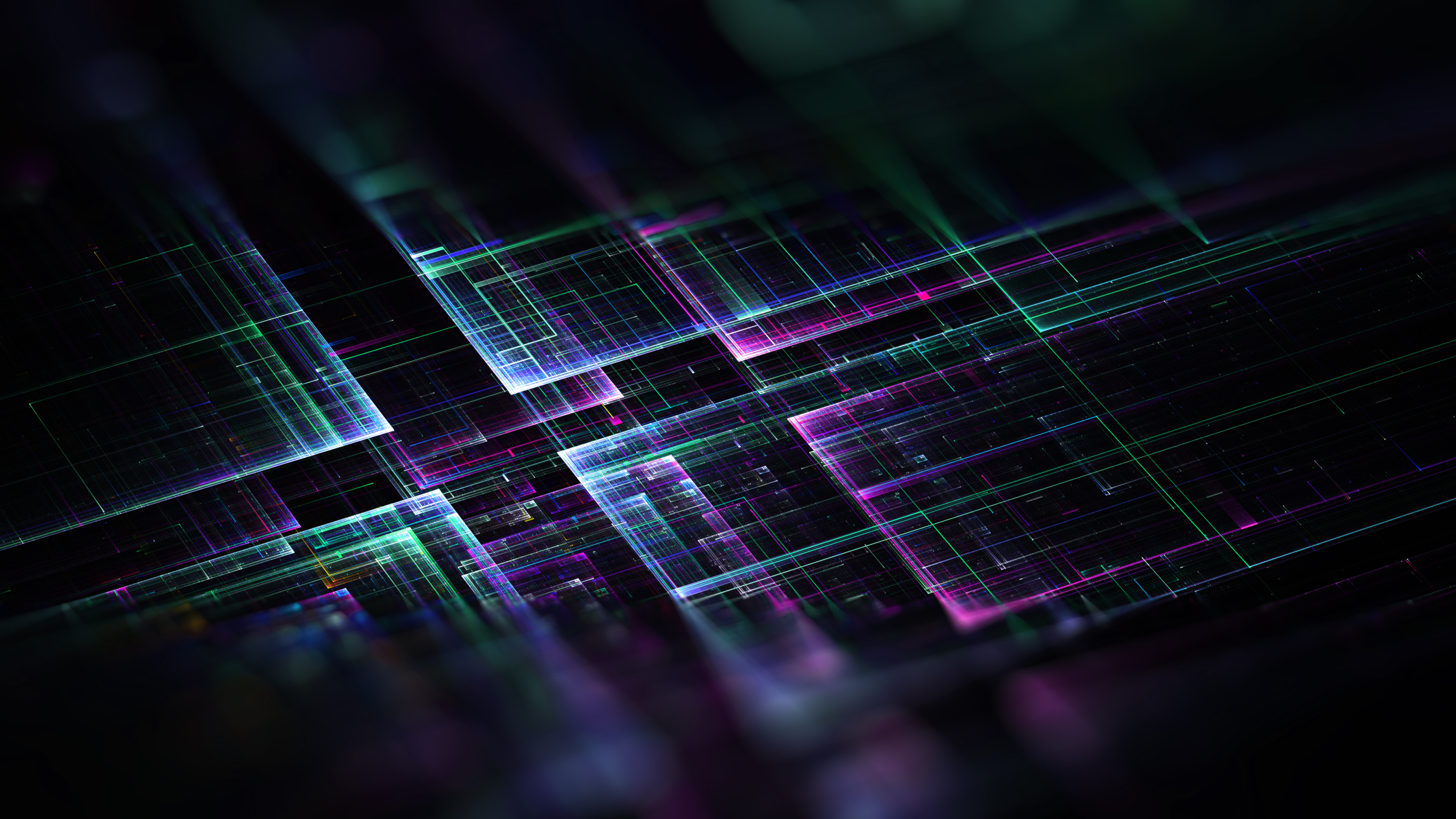 Abstract Lines 3840x2160